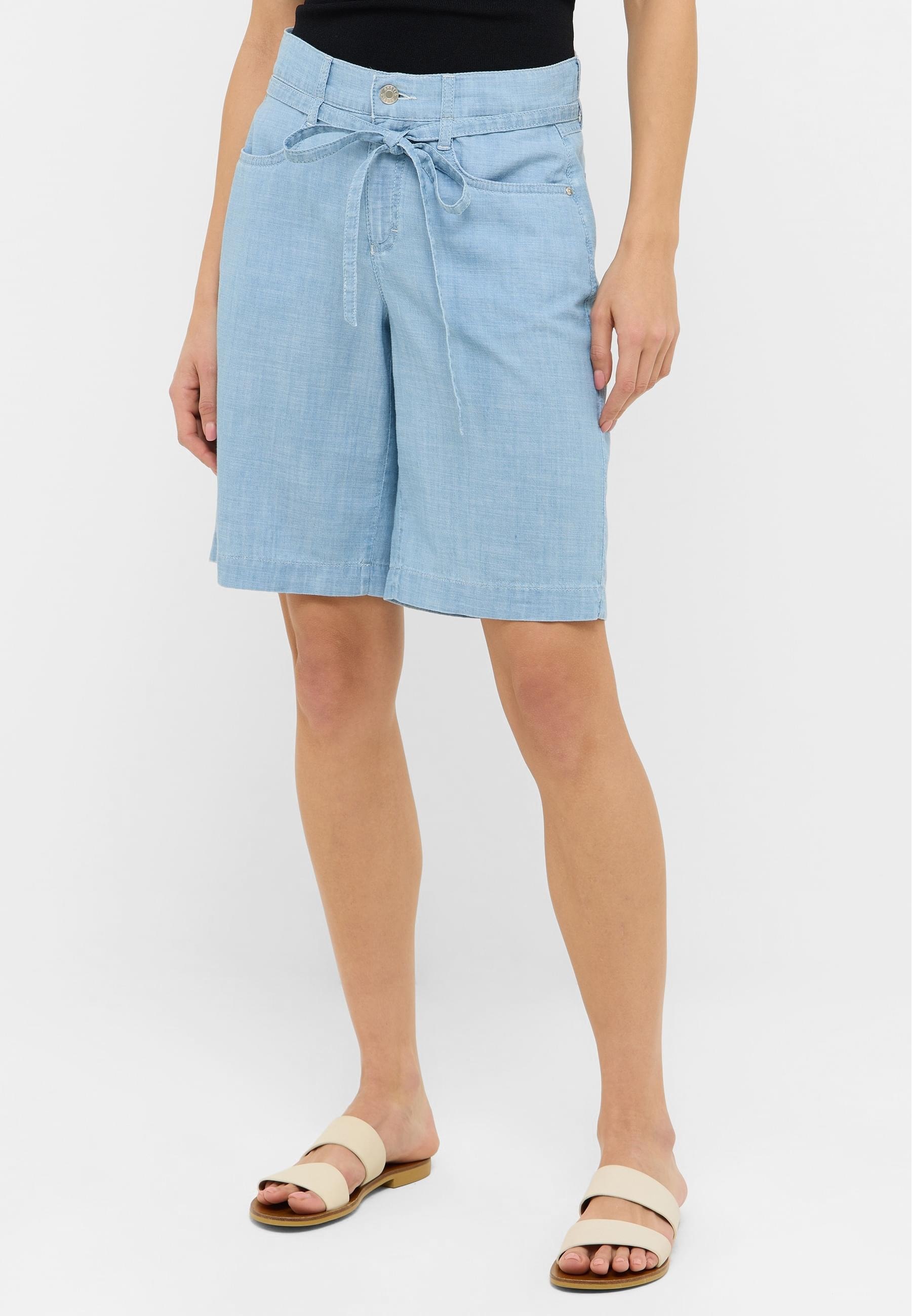 AENGELS Shorts »AENGELS Wide Leg Short Belt«, (1 tlg.)