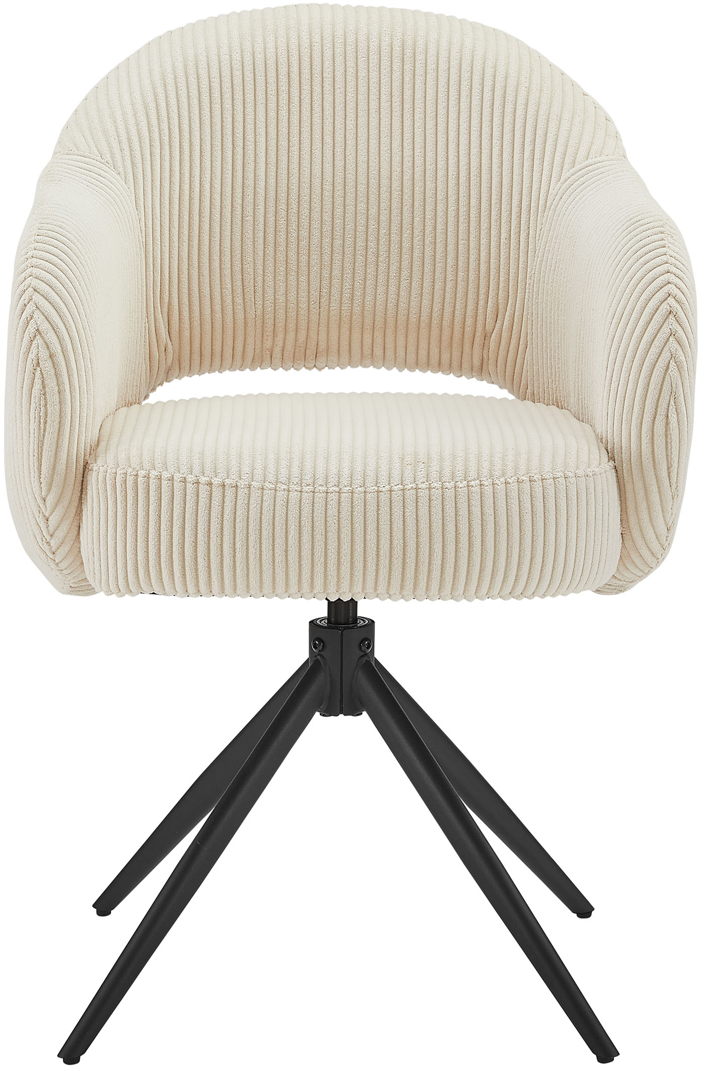 Thumbnail - SalesFever Armlehnstuhl "Manchester Cord-Bezug" () 1 Stk.mit 360 Drehfunktion