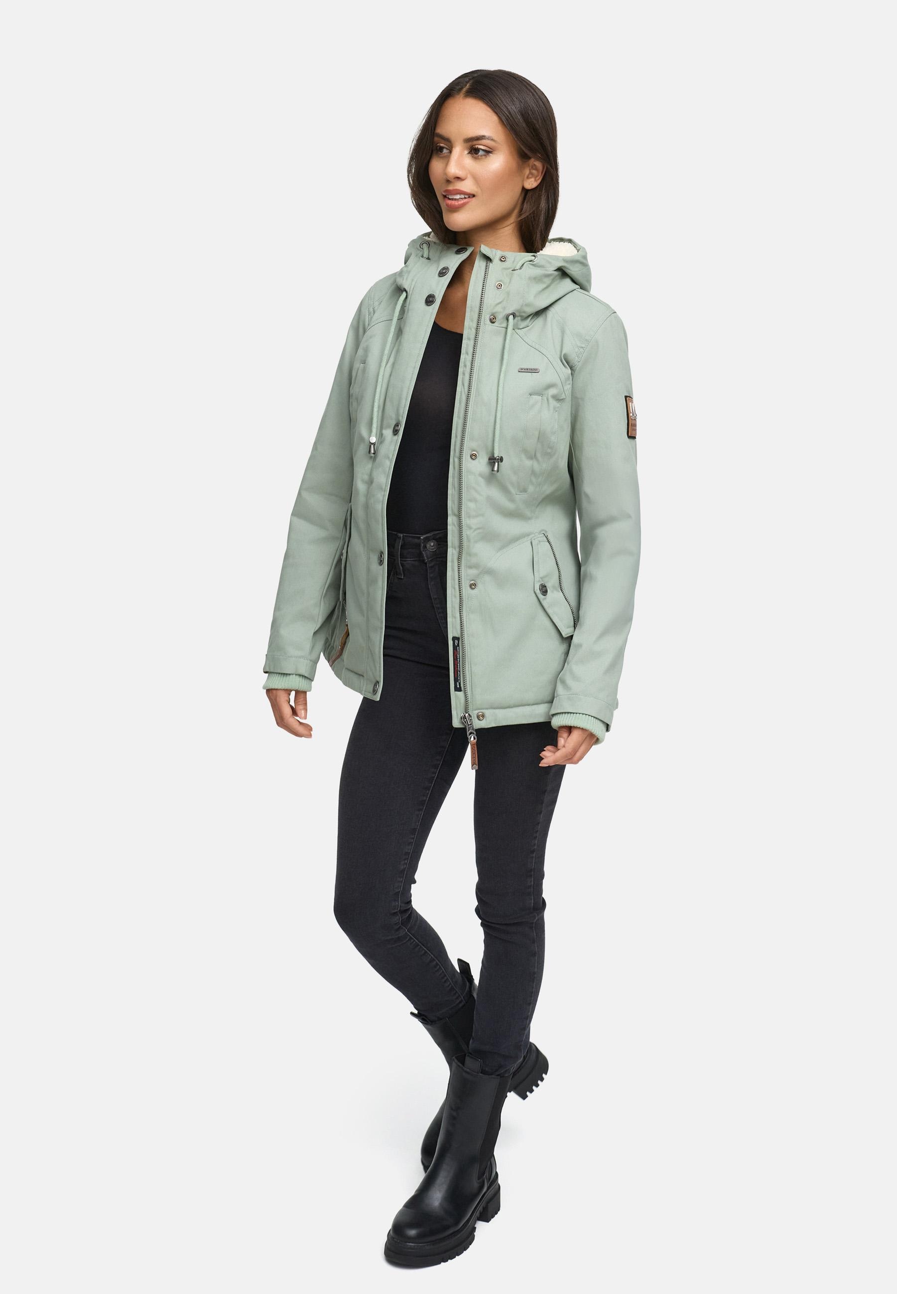 Marikoo Winterjacke »Bikoo«, mit Kapuze, sportliche Damen Outdoor Baumwolljacke mit Kapuze