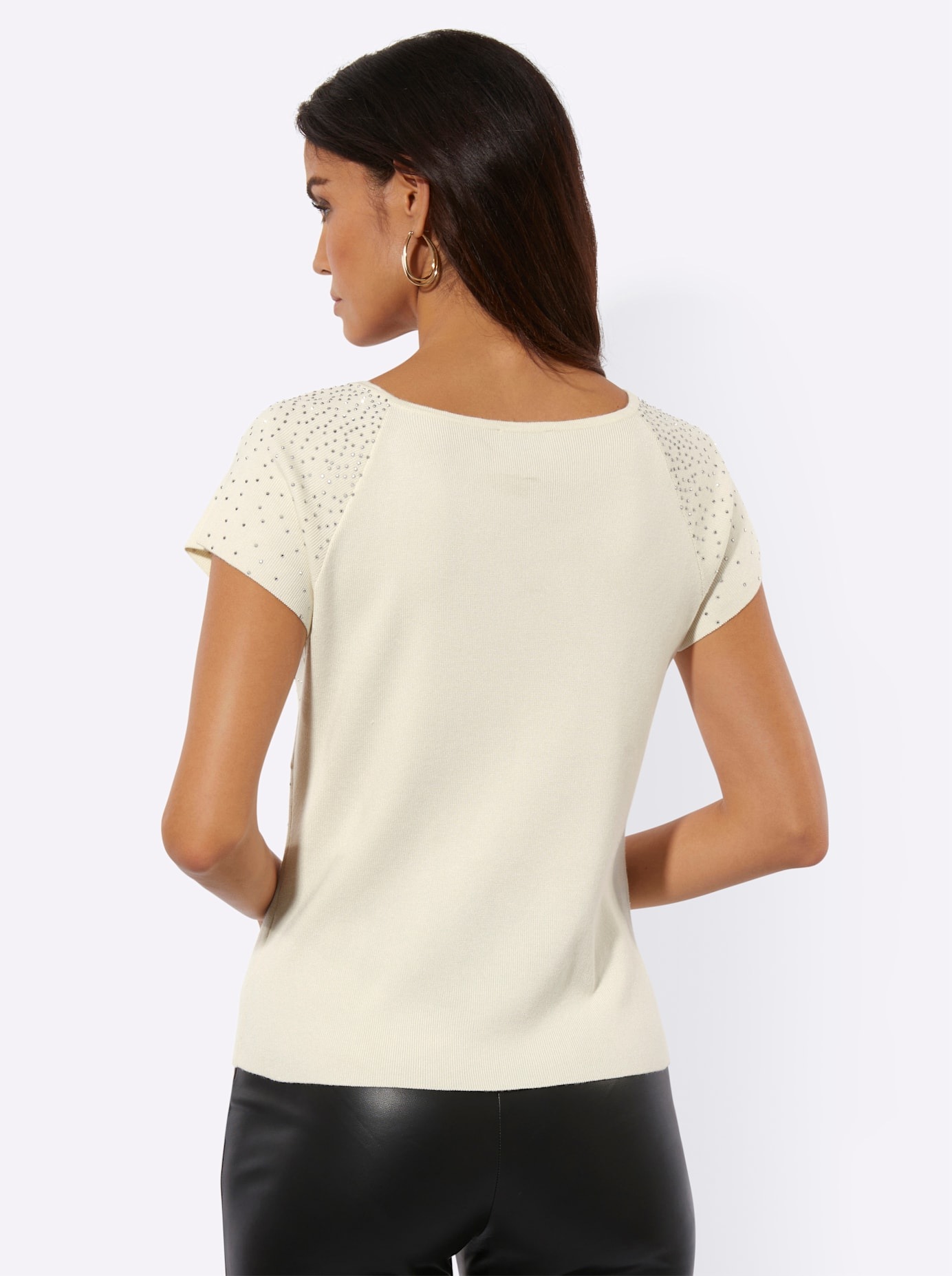 Thumbnail - creation L Rundhalspullover "Lyocell-Viskose-Pullover"