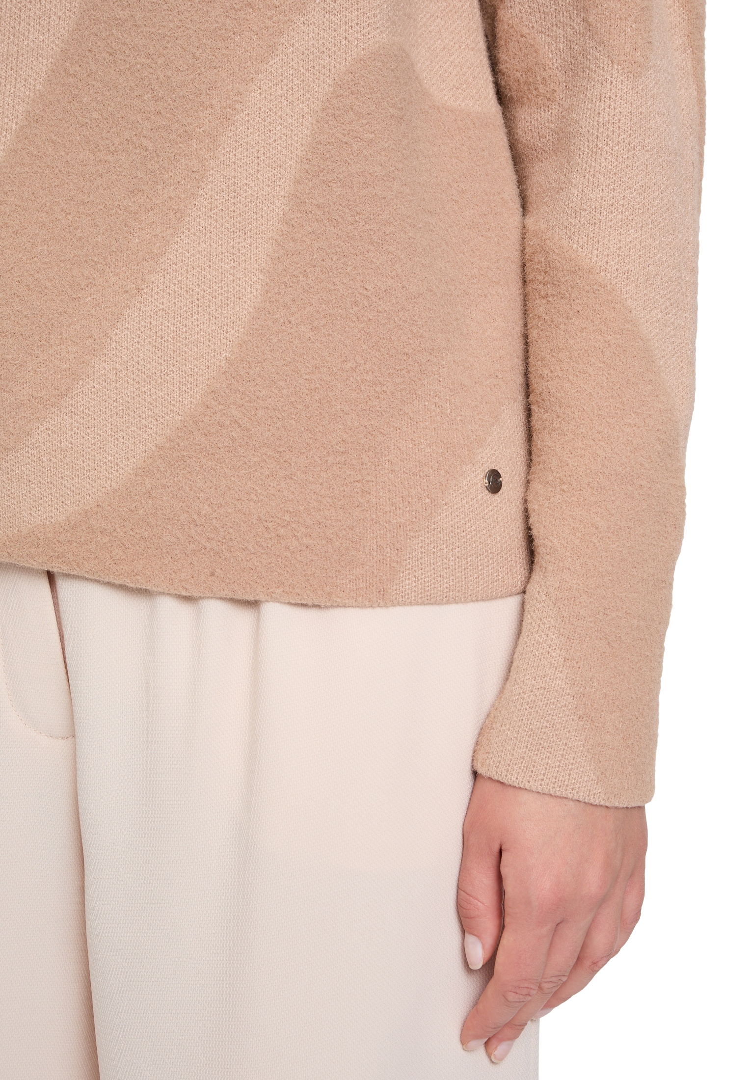 Betty&Co Strickpullover »Betty & Co Damen Strickpullover mit Jacquard«, (1 tlg.), Jacquard