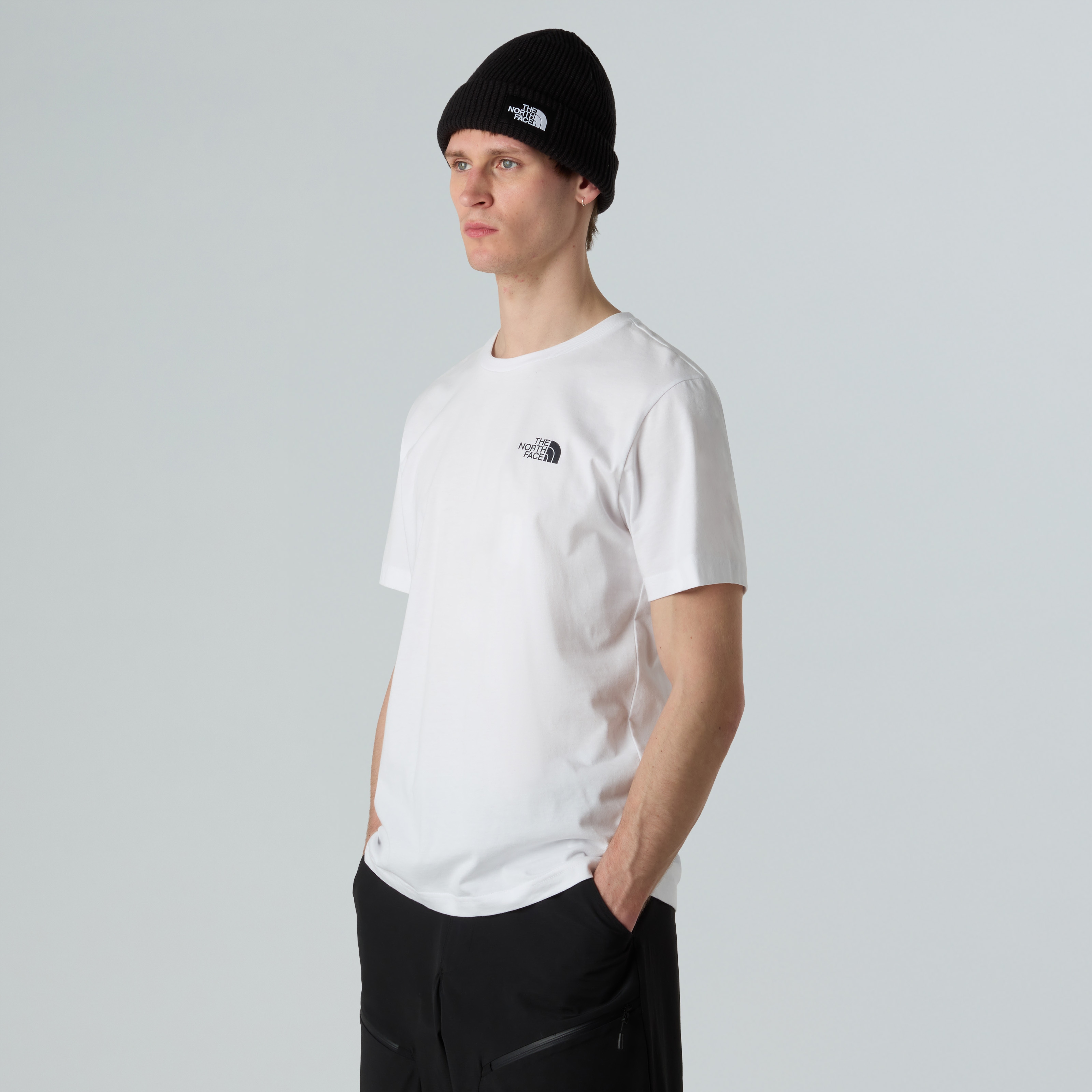 The North Face T-Shirt sportlicher Stil, kurze Ärmel, aus Baumwolle, ultraweiches Material