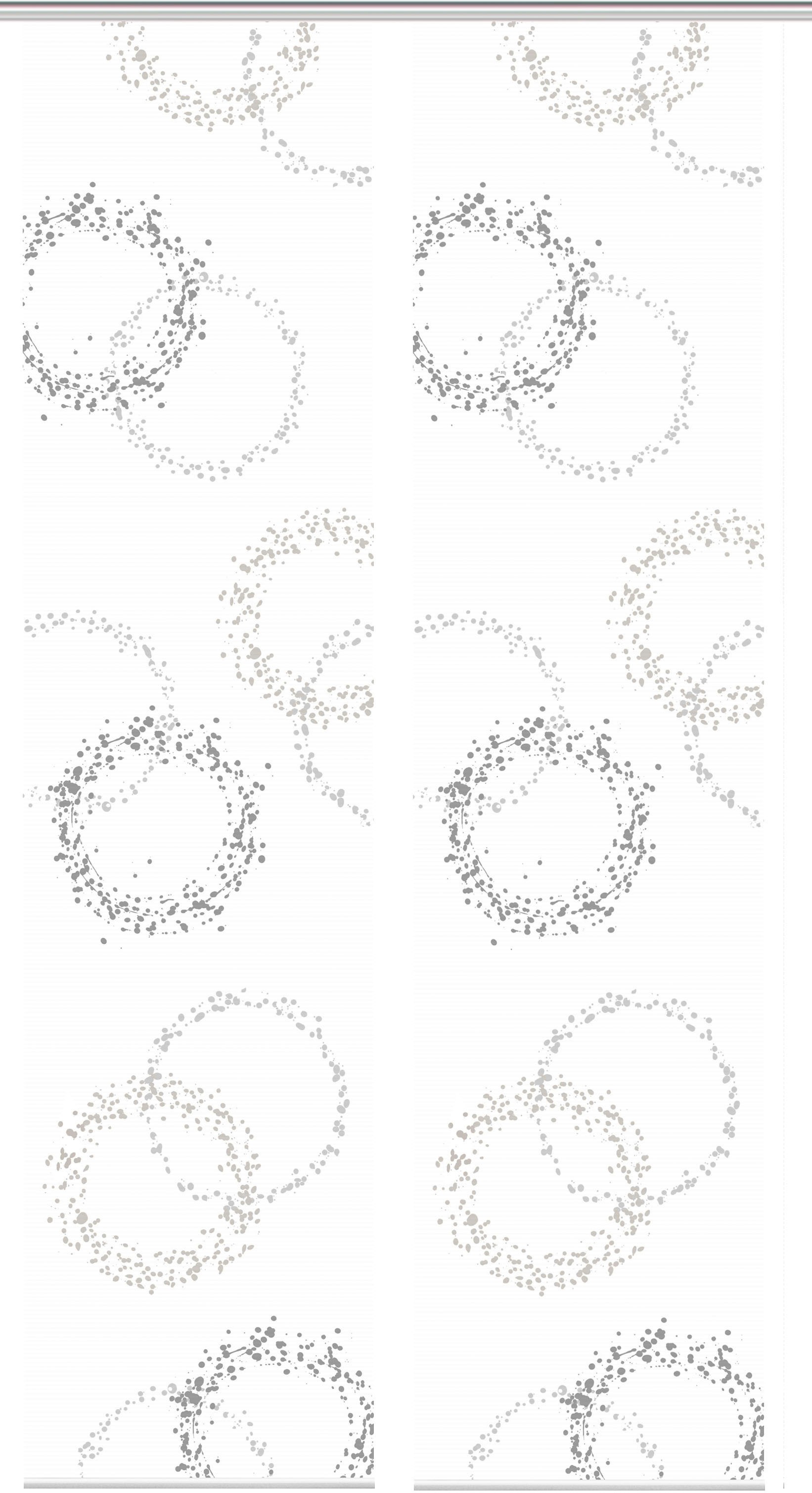 Thumbnail - Vision S Schiebegardine "AINUR 2er SET" Paneelwagen 2 Stk. tlg. Schiebevorhang Digidruck 2er Set AINUR