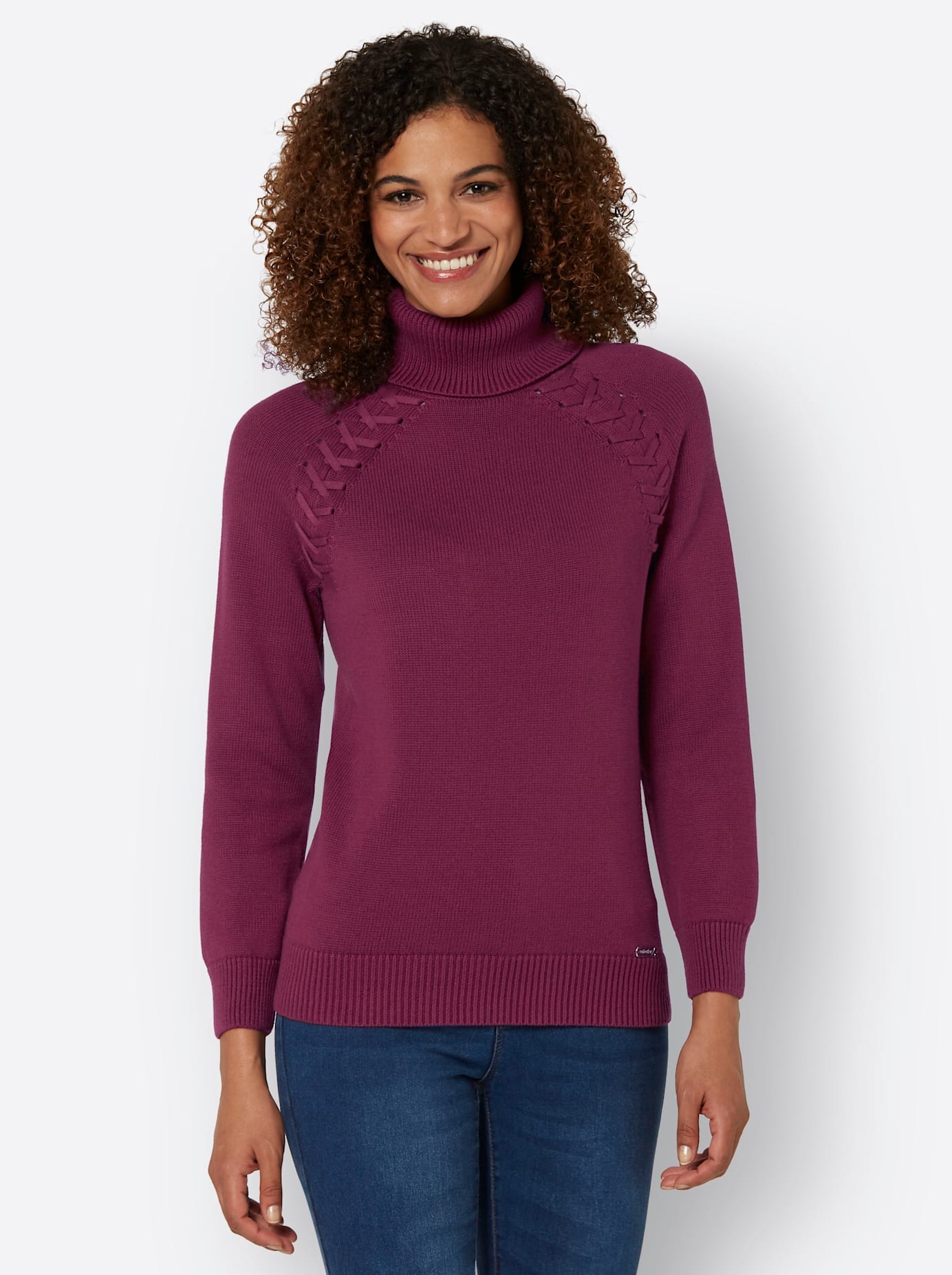 Casual Looks Rollkragenpullover »Pullover«