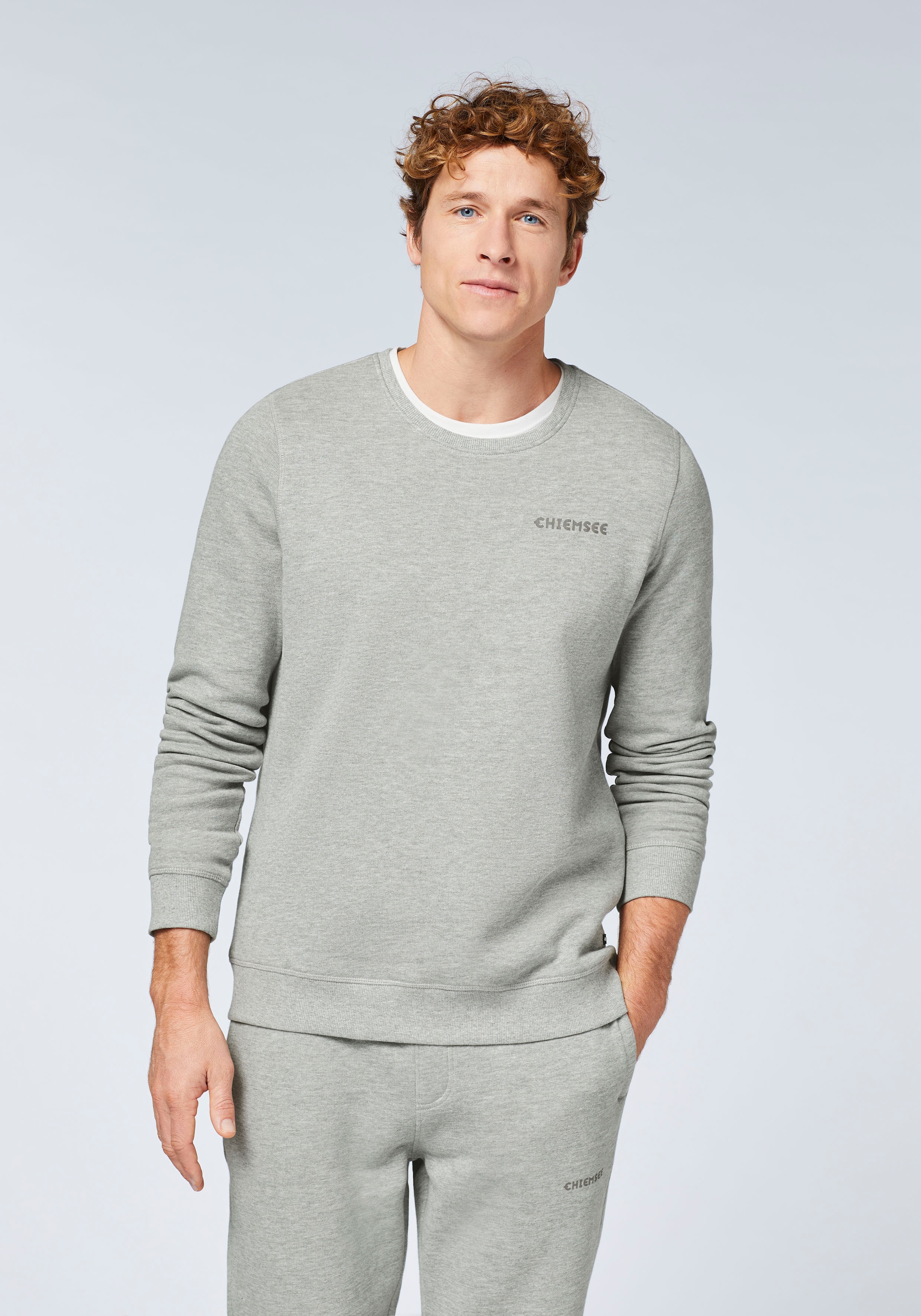 Chiemsee Sweater, - in angenehmer Baumwollmisch-Qualität günstig online kaufen