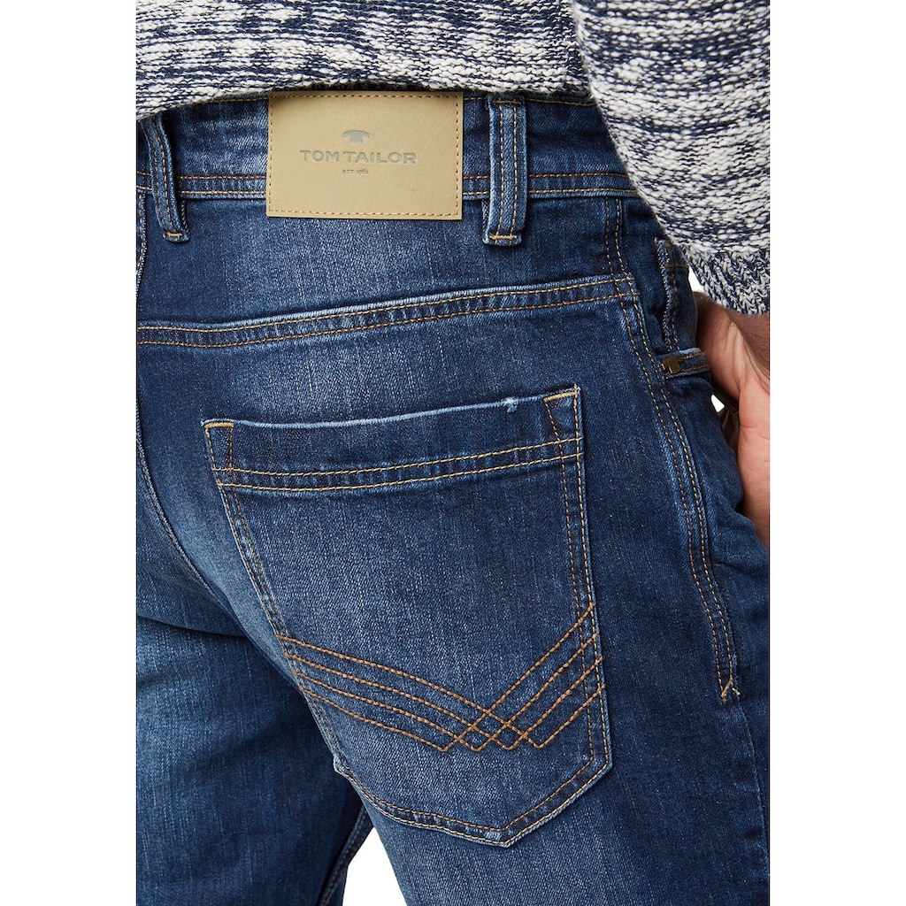 TOM TAILOR 5-Pocket-Jeans »Josh«, in Used-Waschung