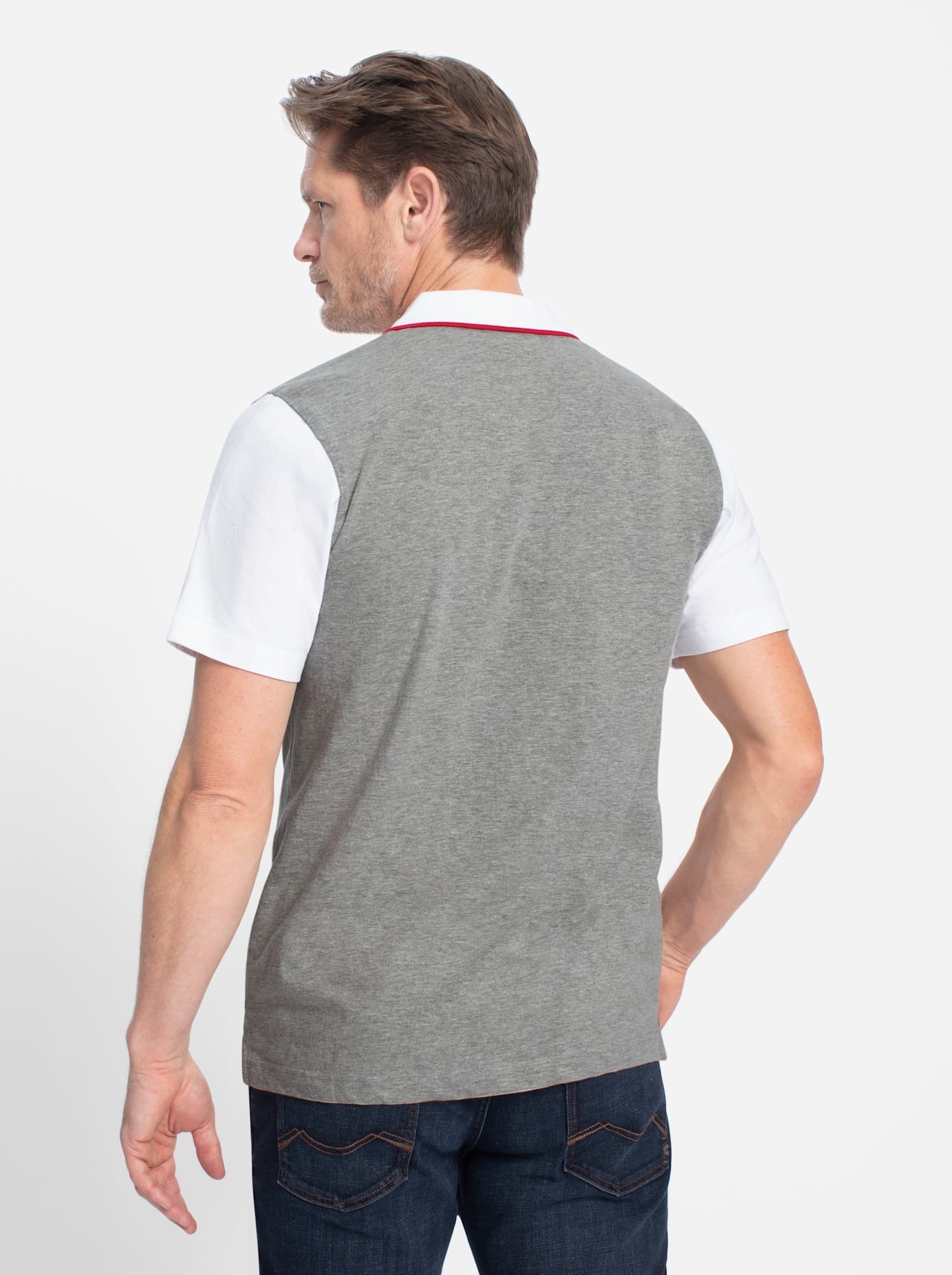 Marco Donati Kurzarmshirt »Kurzarm-Poloshirt«, (1 tlg.)