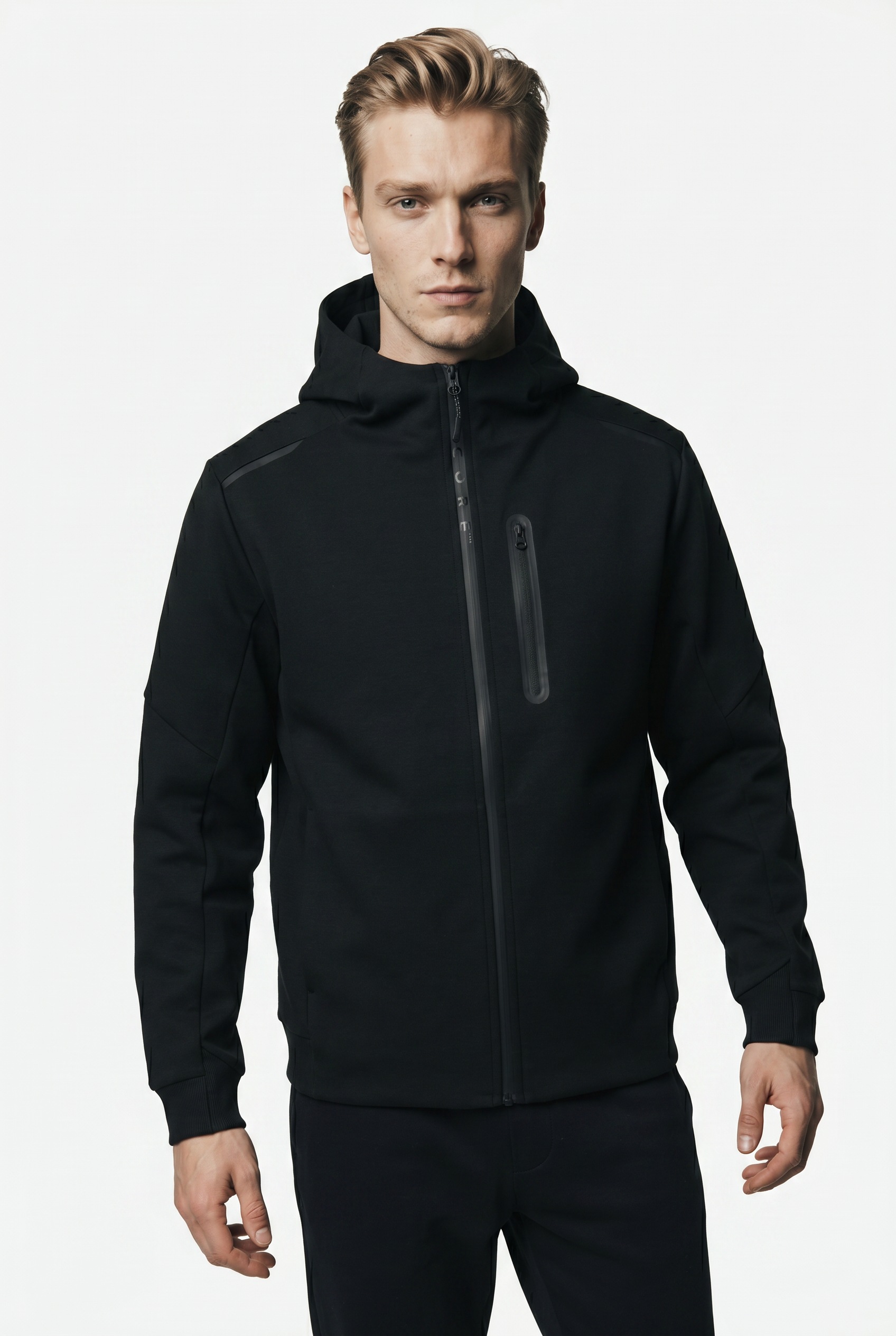 Jack & Jones Kapuzensweatshirt "JCOFUSION FULL ZIP SWEAT HOOD"