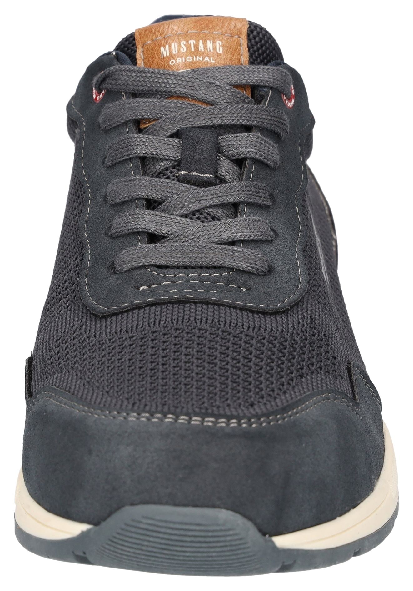 Mustang Shoes Sneaker, Schnürschuh, Freizeitschuh mit weicher Schaftrandpolsterung
