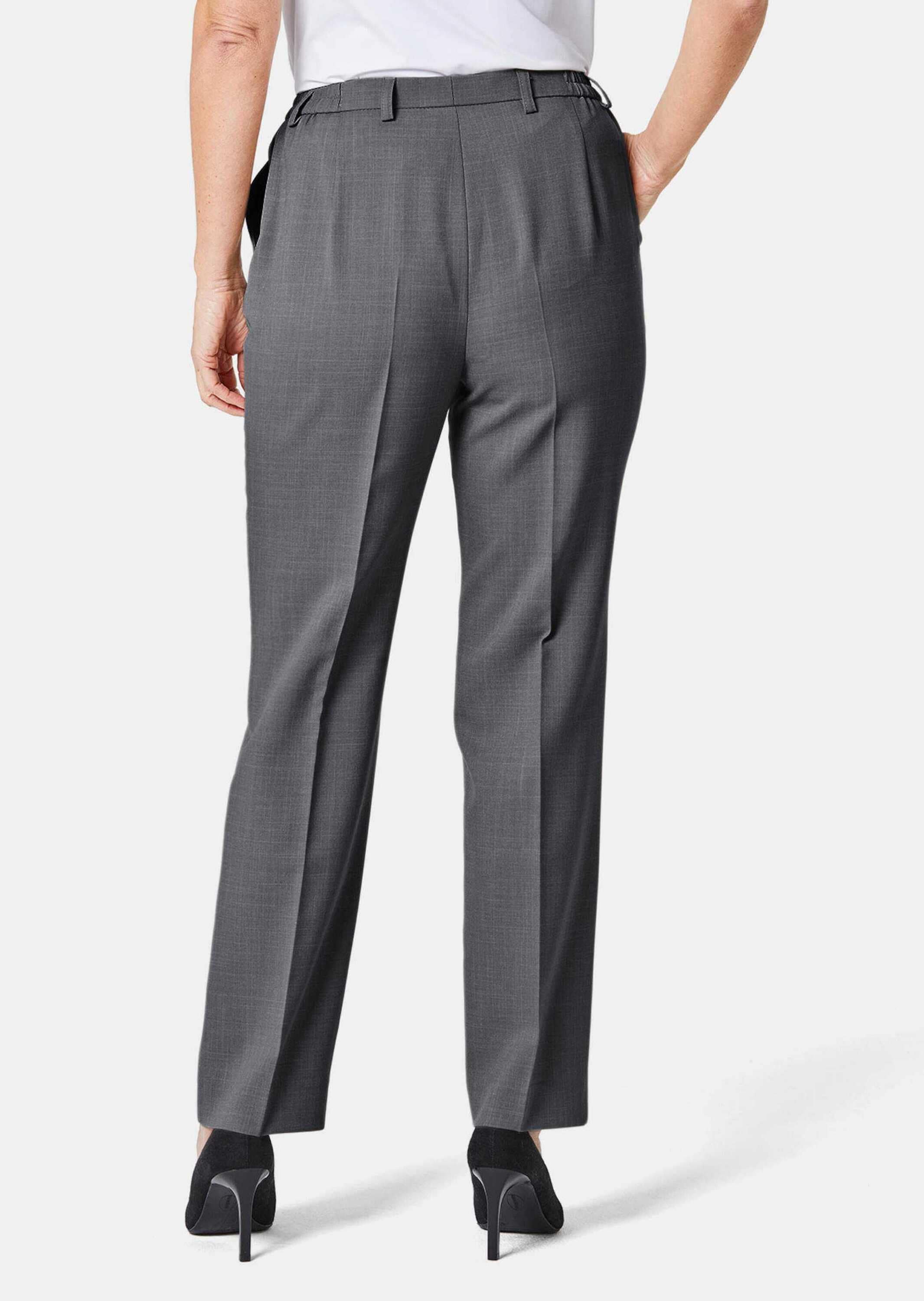 GOLDNER 2-in-1-Hose »Hose Anna Knitterarme Hose Anna mit SilverFresh-Ausrüstung«