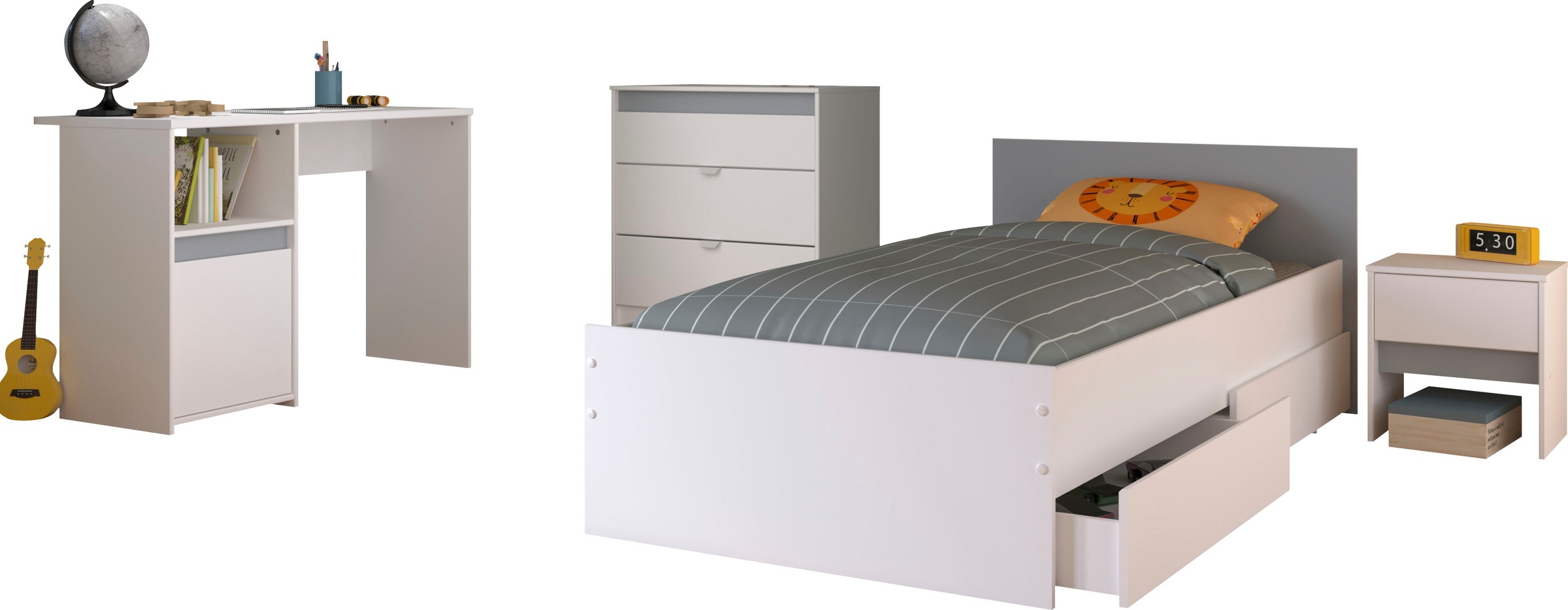 Thumbnail - Parisot Jugendzimmer-Set "Pirouette" Set, 5 Stk. tlg.