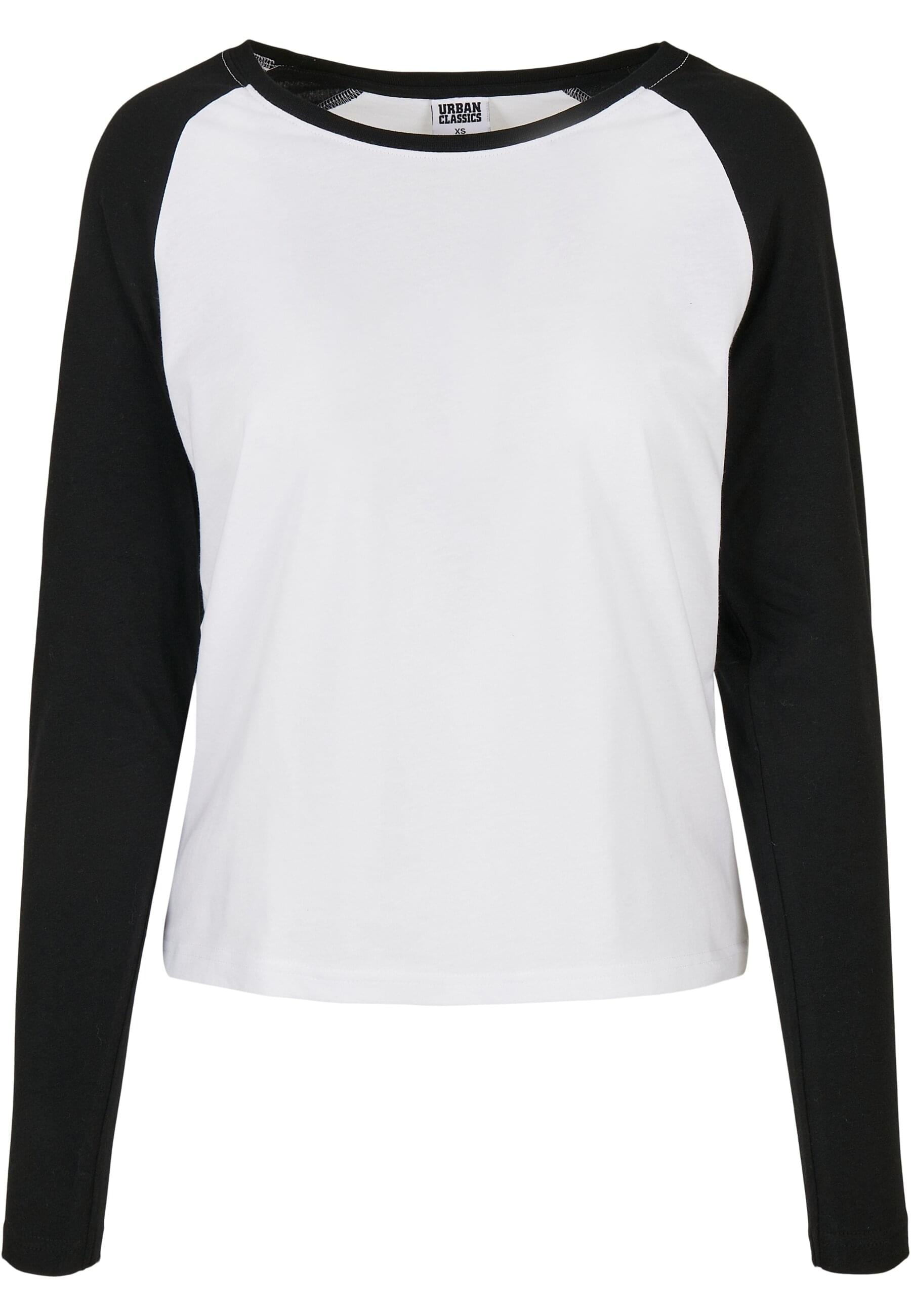 Langarmshirt »Urban Classics Damen Ladies Contrast Raglan Longsleeve«