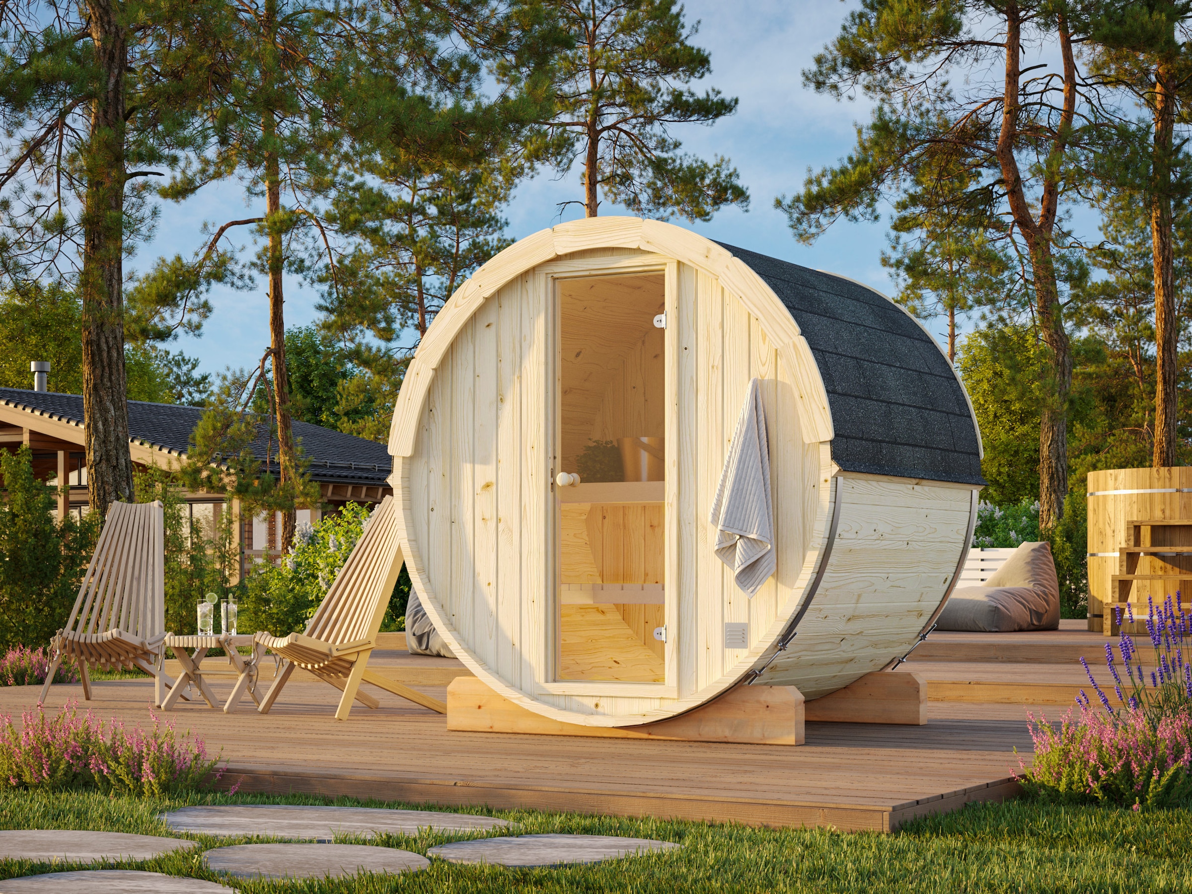 Palmako Sauna »Anita 0,9 m²«
