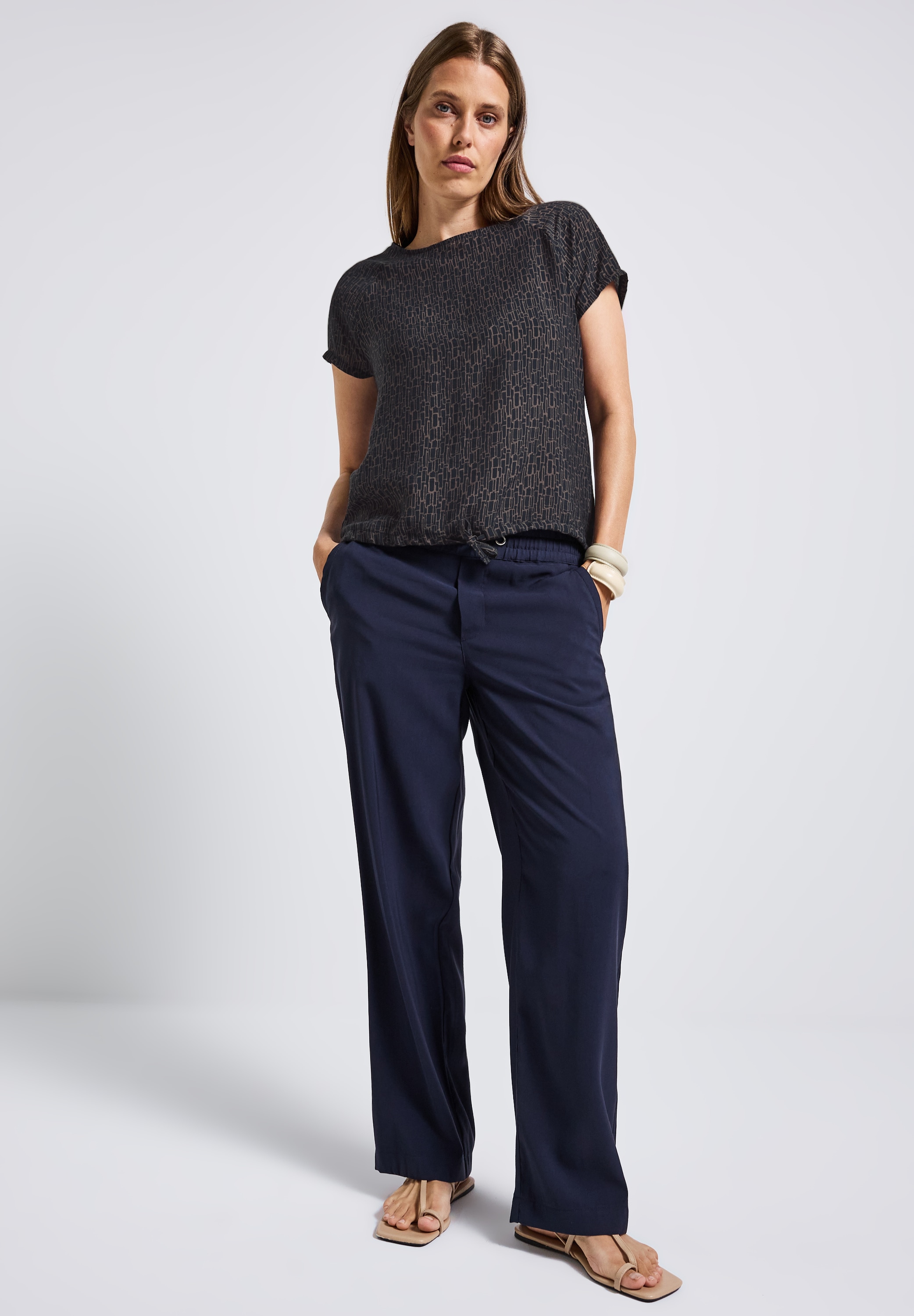 STREET ONE Blusenshirt, aus softer Viskose