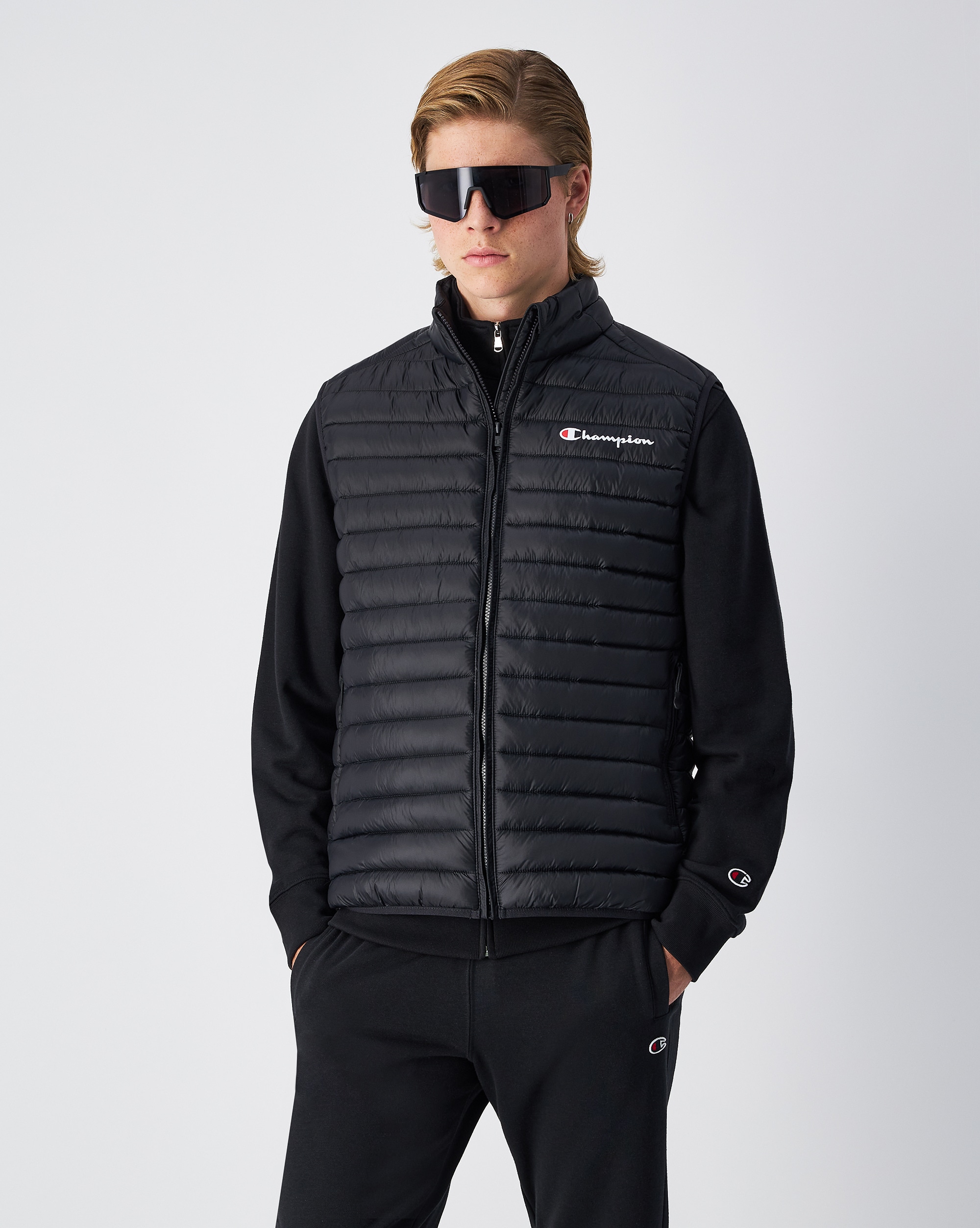 Champion Steppweste "Outdoor Light Vest" wärmendes Material, sportlicher St günstig online kaufen