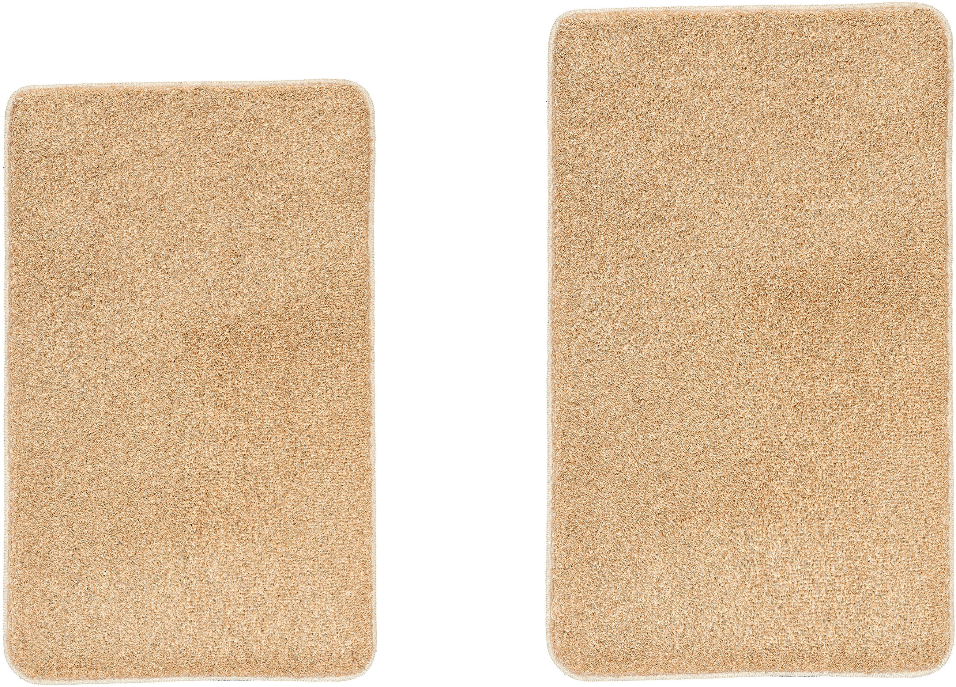 Kleine Wolke Badematte "RELAX, Badvorleger, Badezimmer Teppich" Höhe 30 mm rutschhemmend beschichtet fußbodenheizungsgeeignet Badteppich, meliert, rechteckig, rund & als Set erhältlich