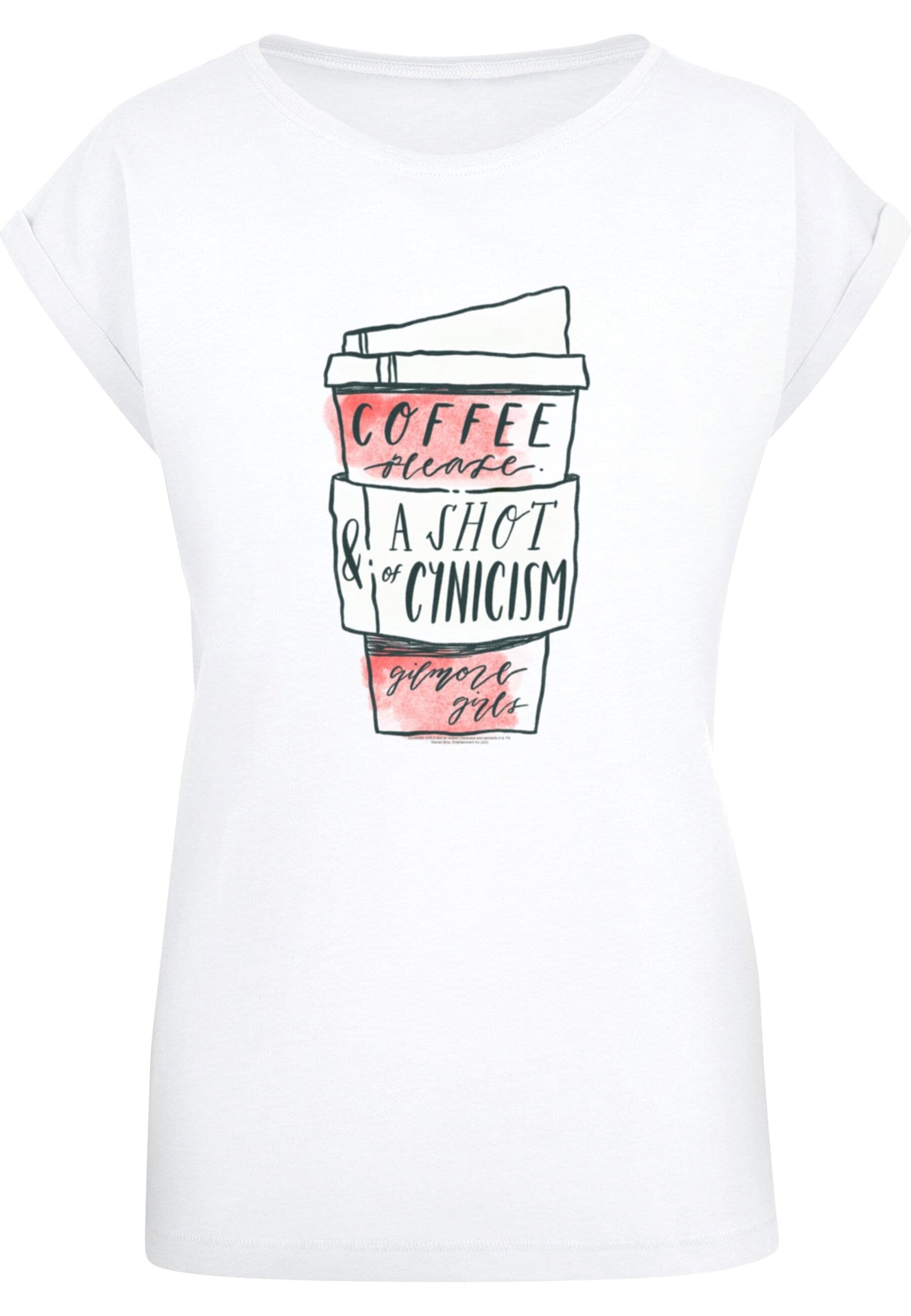 T-Shirt »ABSOLUTE CULT Ladies Gilmore Girls - Coffee Please T-Shirt«