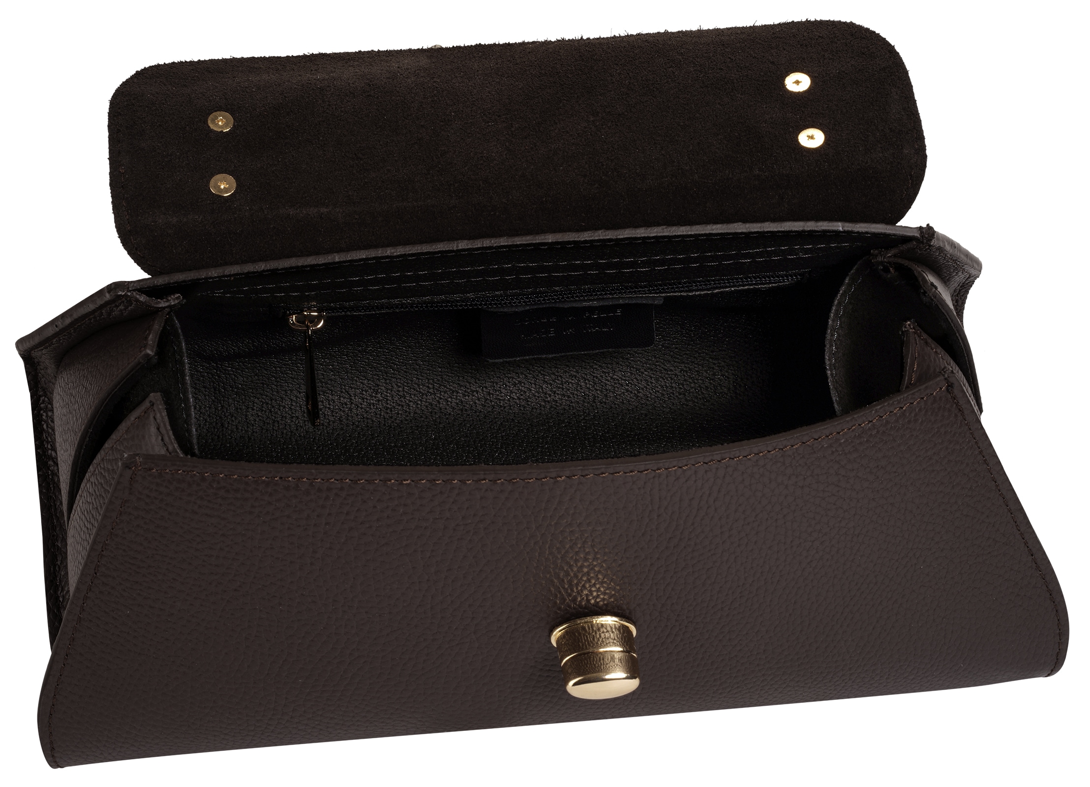 forty° Henkeltasche »FORTY° Damen LIRAMARA echt Leder, Made in Italy« echt Leder, Made in Italy