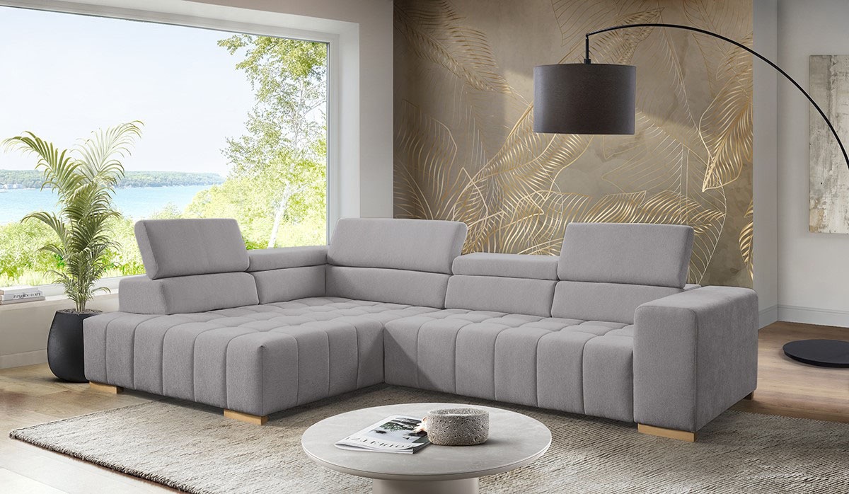 exxpo - sofa fashion Ecksofa "Elianos, hoher Sitzkomfort, aufwendige Kreuzs günstig online kaufen
