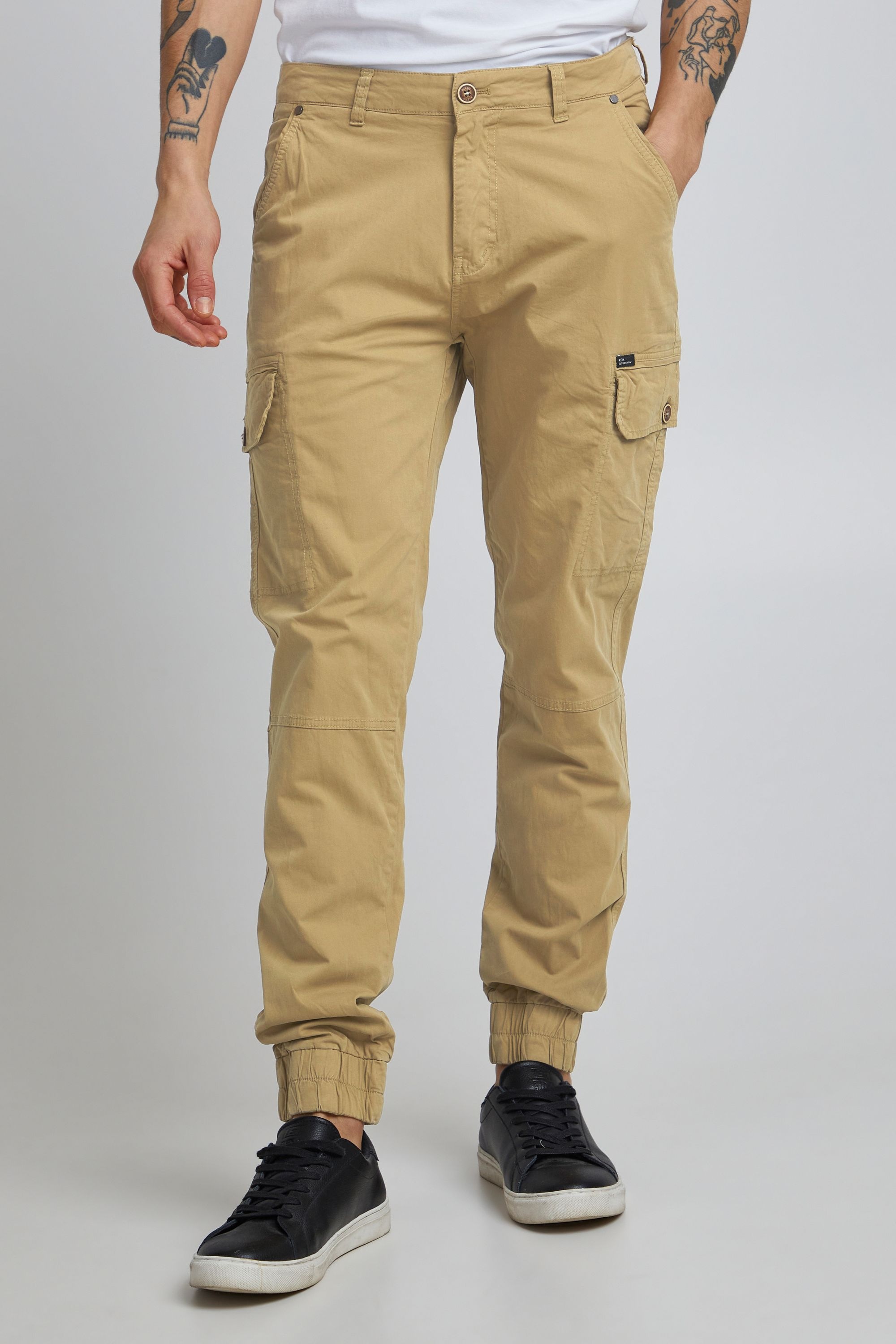 Blend BHNan Cargo Trousers Sand Brown 30/34 4