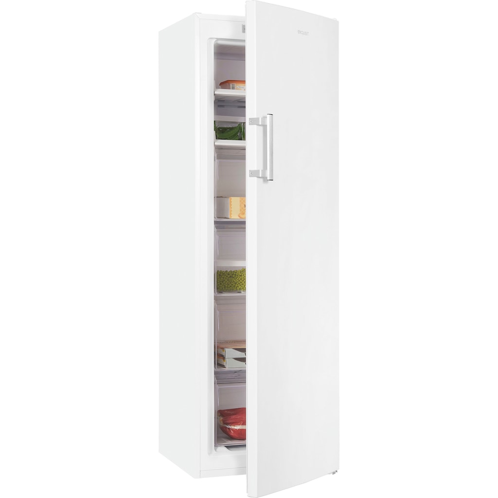 exquisit Gefrierschrank »GS271-NF-H-040D weiss«, 170,5 cm hoch, 54 cm breit