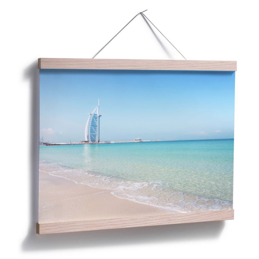 Wall-Art Poster »Poster Colombo Strand Dubai«, Strand, (1 St.)