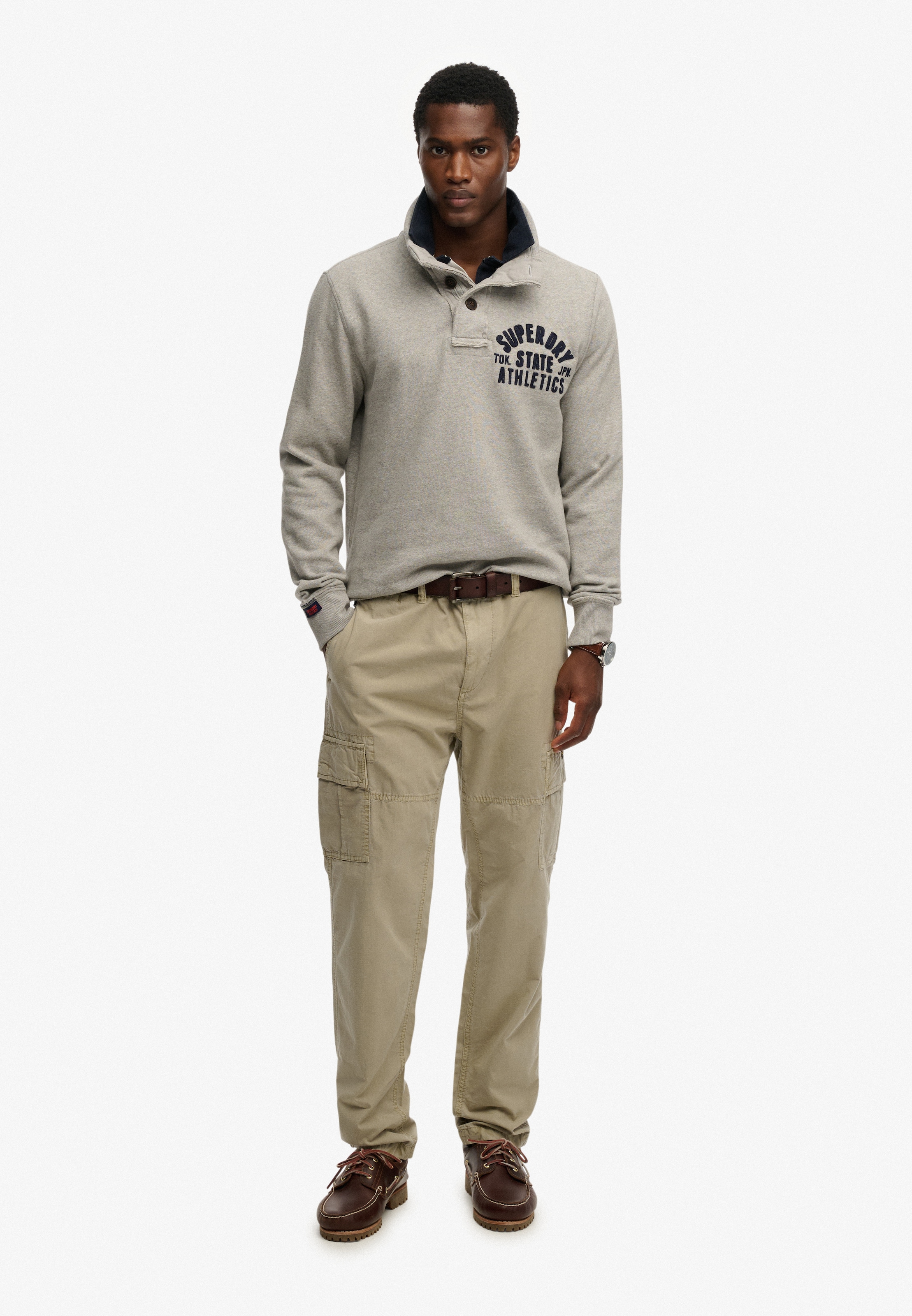Superdry Cargohose »RIPSTOP LIGHT CARGO PANT«  Regular Fit, knöchellange Schnittform, mit Reißverschluss