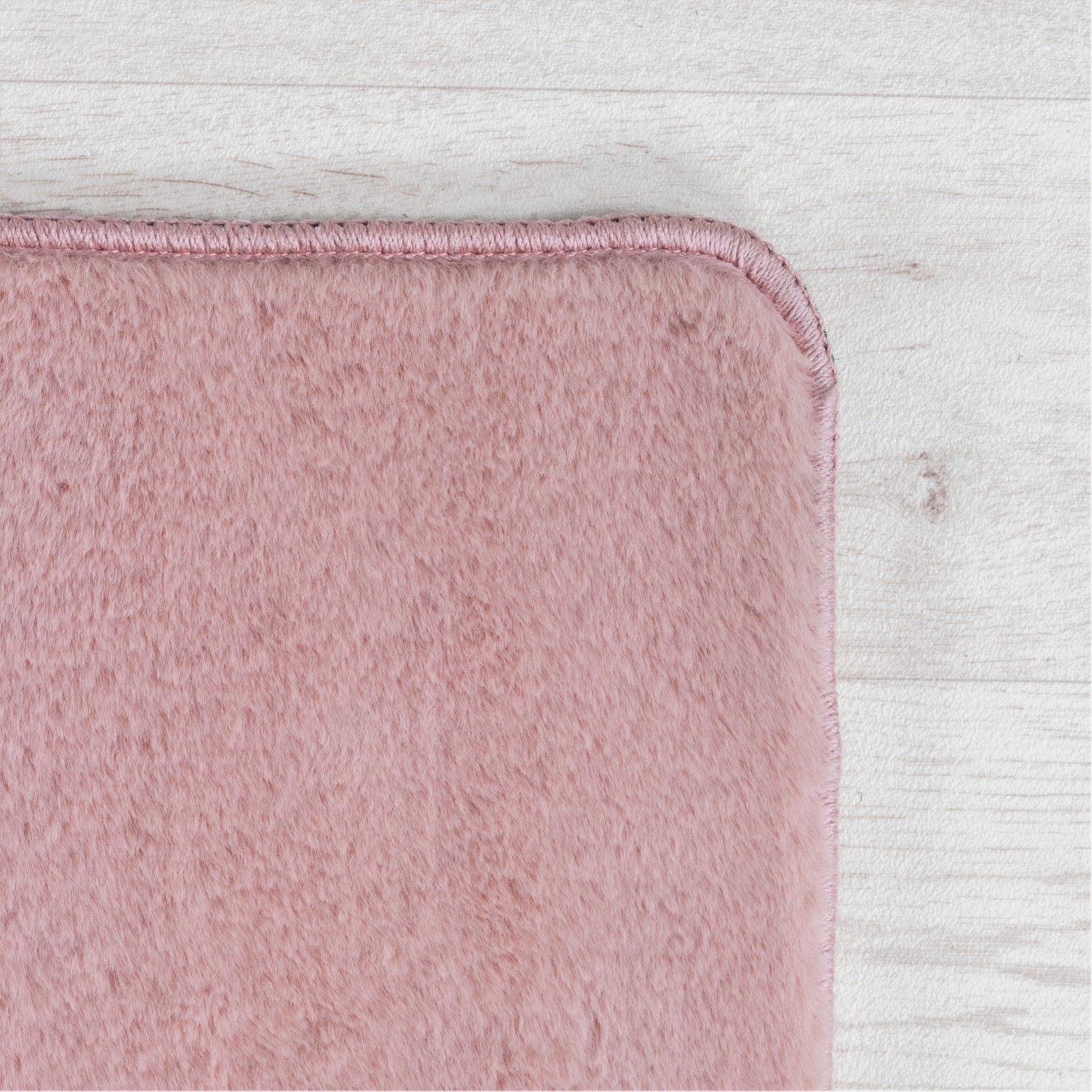 Teppich AYYILDIZ TEPPICHE "JOY 1400", rosa, B:80cm H:11mm L:250cm, Polyester, Teppiche, Teppich, auch Läufer, uni Kurzflor, Wohnzimmer, Kinderzimmer 2