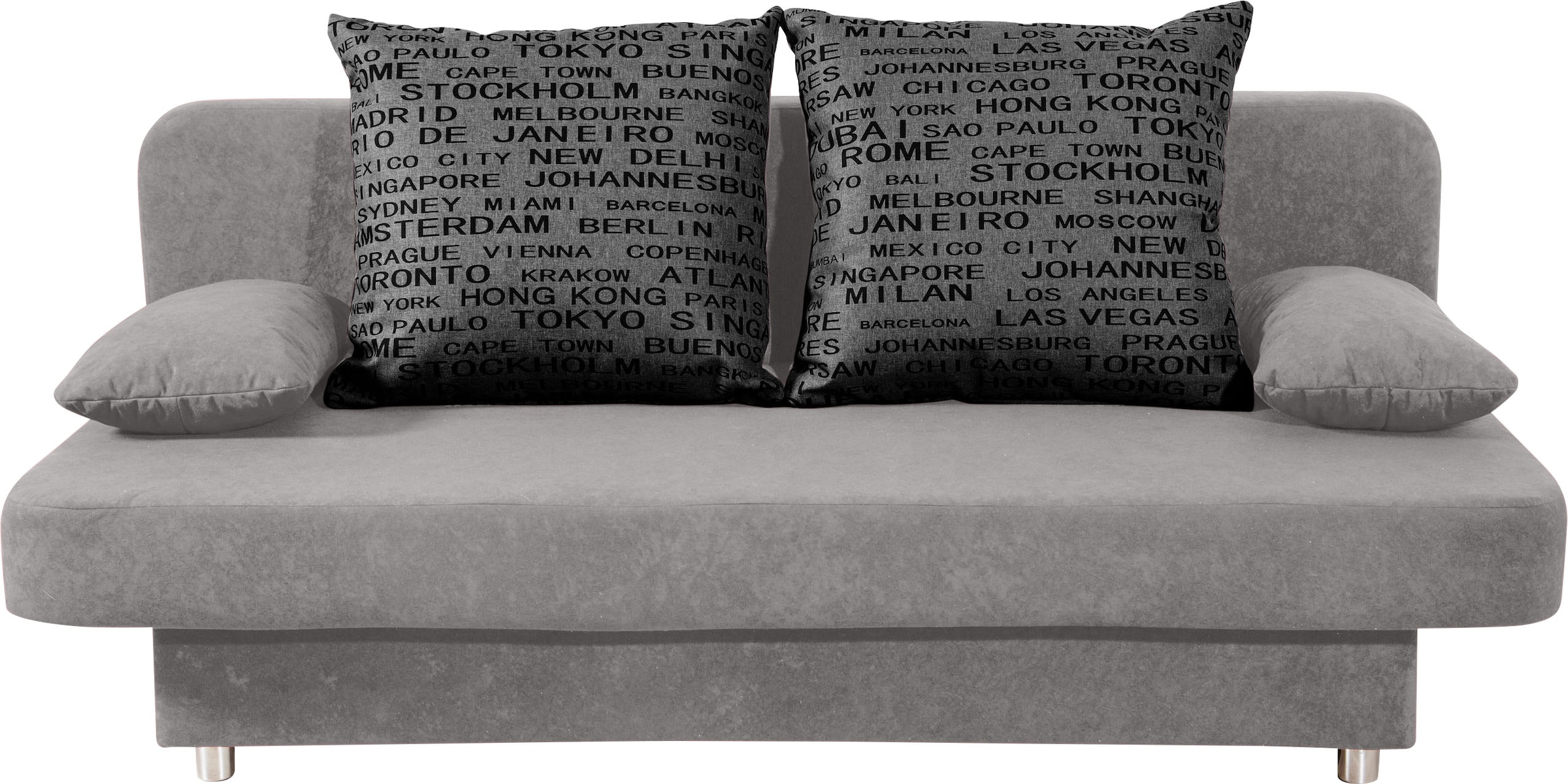 COLLECTION AB Schlafsofa, Schlafsofa,Bettfunktion,Bettkasten,inkl. Rückenki günstig online kaufen