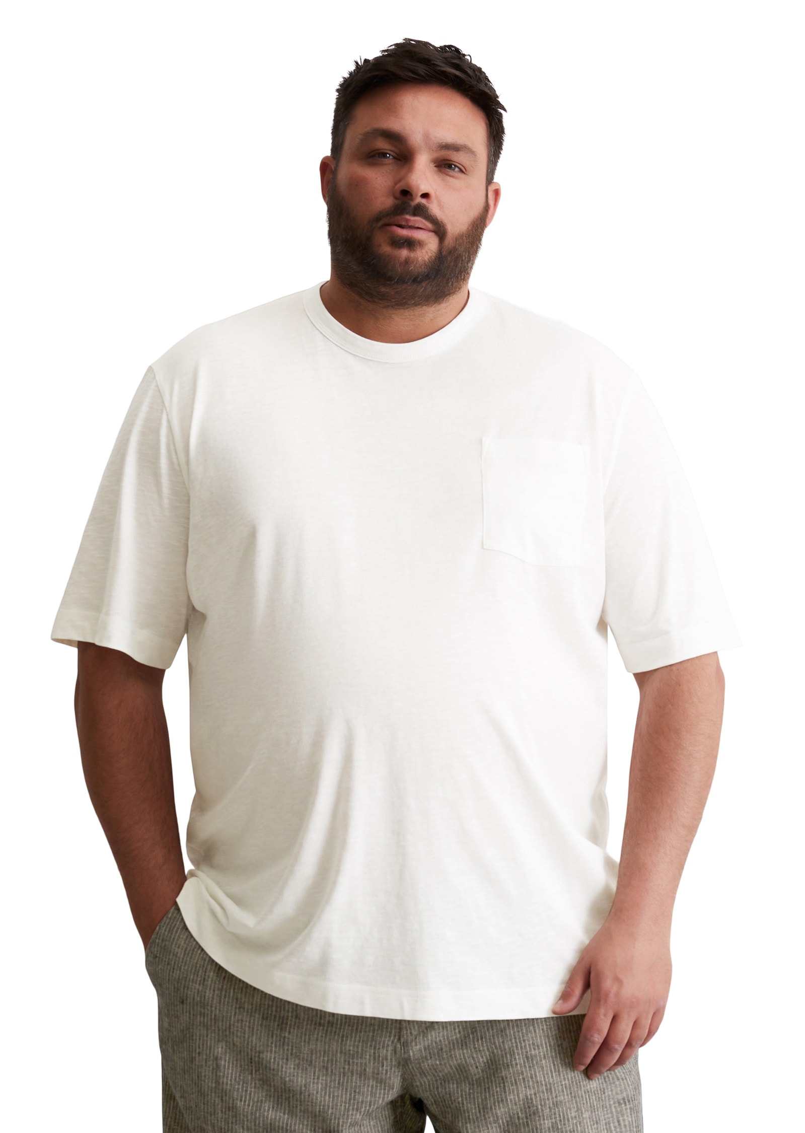 Marc OPolo T-Shirt "aus softem Slub-Jersey" günstig online kaufen