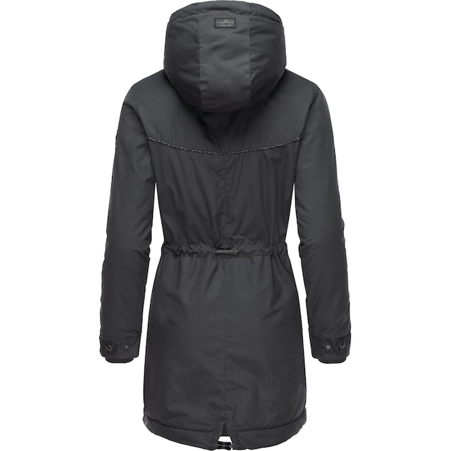 Ragwear Winterjacke »Canny II Intl.«, mit Kapuze, Warm gefütterter Damen  Parka mit Kapuze für bestellen | BAUR