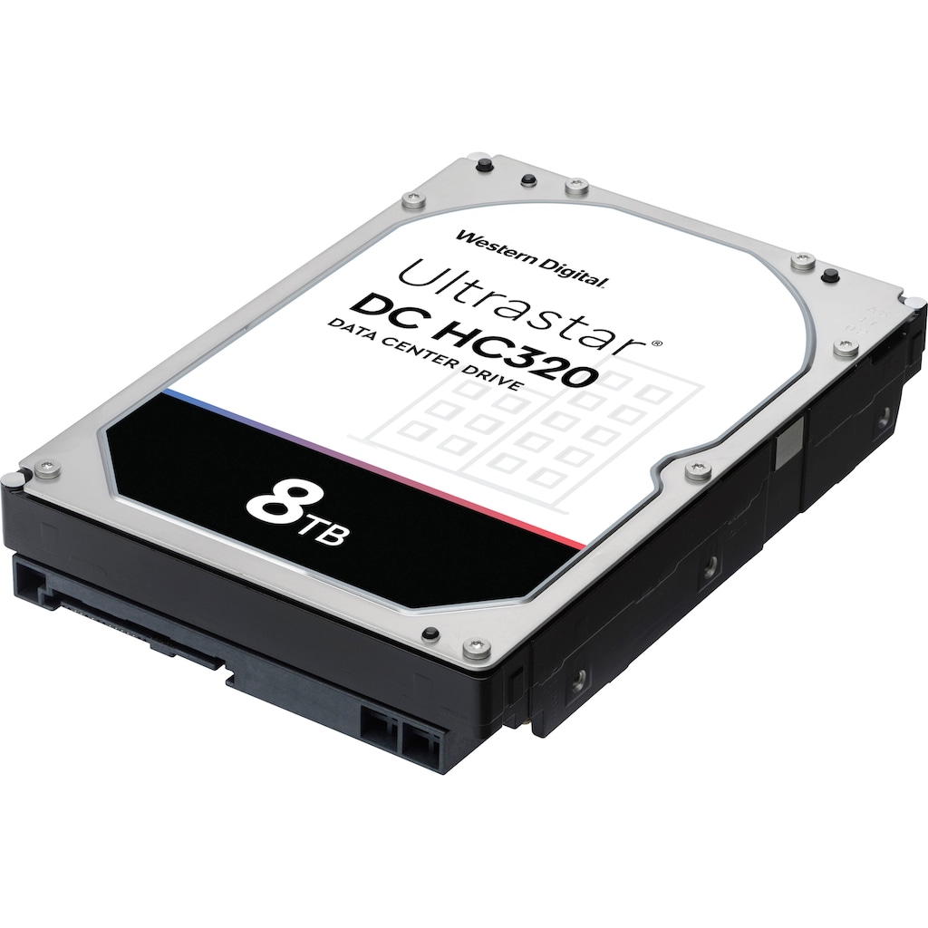 Western Digital HDD-Festplatte »Ultrastar DC HC320 8TB«, 3,5 Zoll, Anschluss SATA