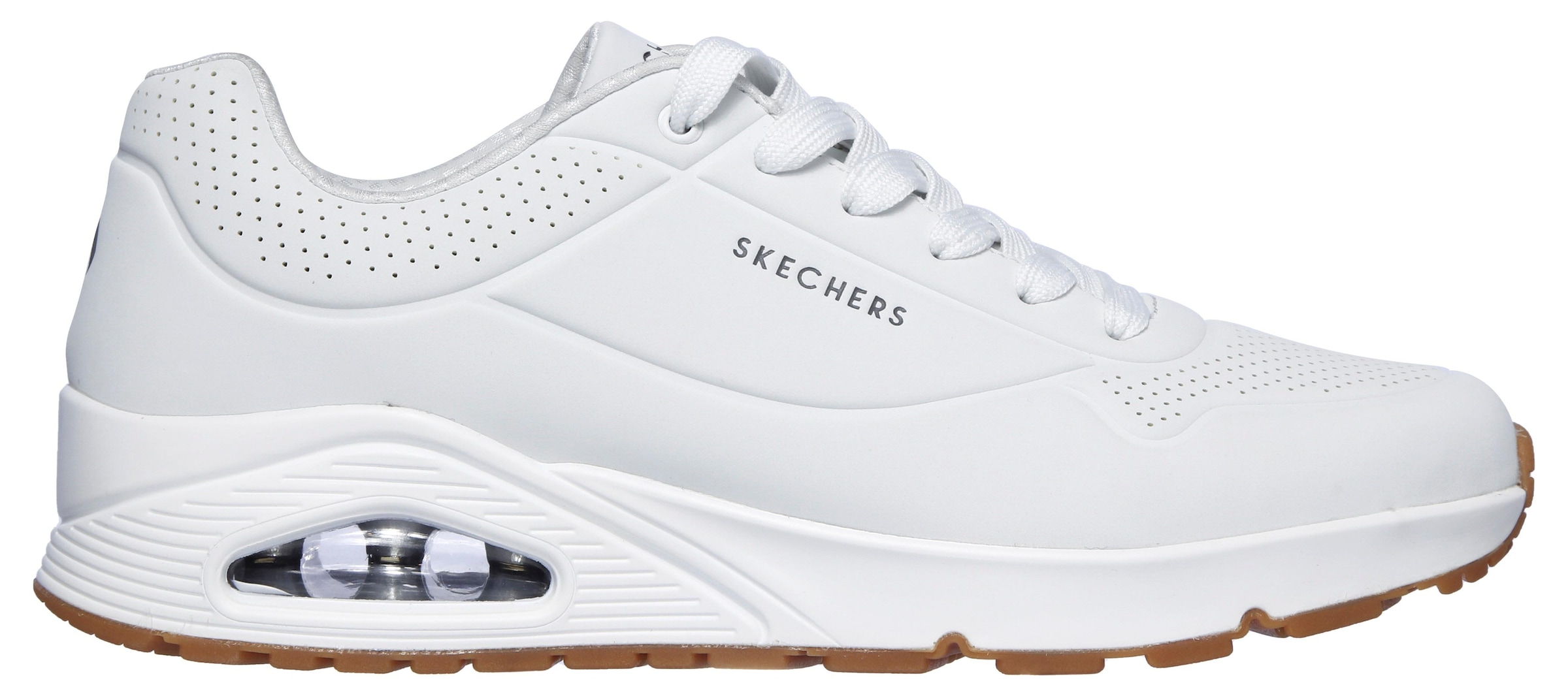 Skechers Sneaker »Uno - Stand on Air«, mit Air-Cooled Memory Foam, Freizeitschuh, Halbschuh, Schnürschuh
