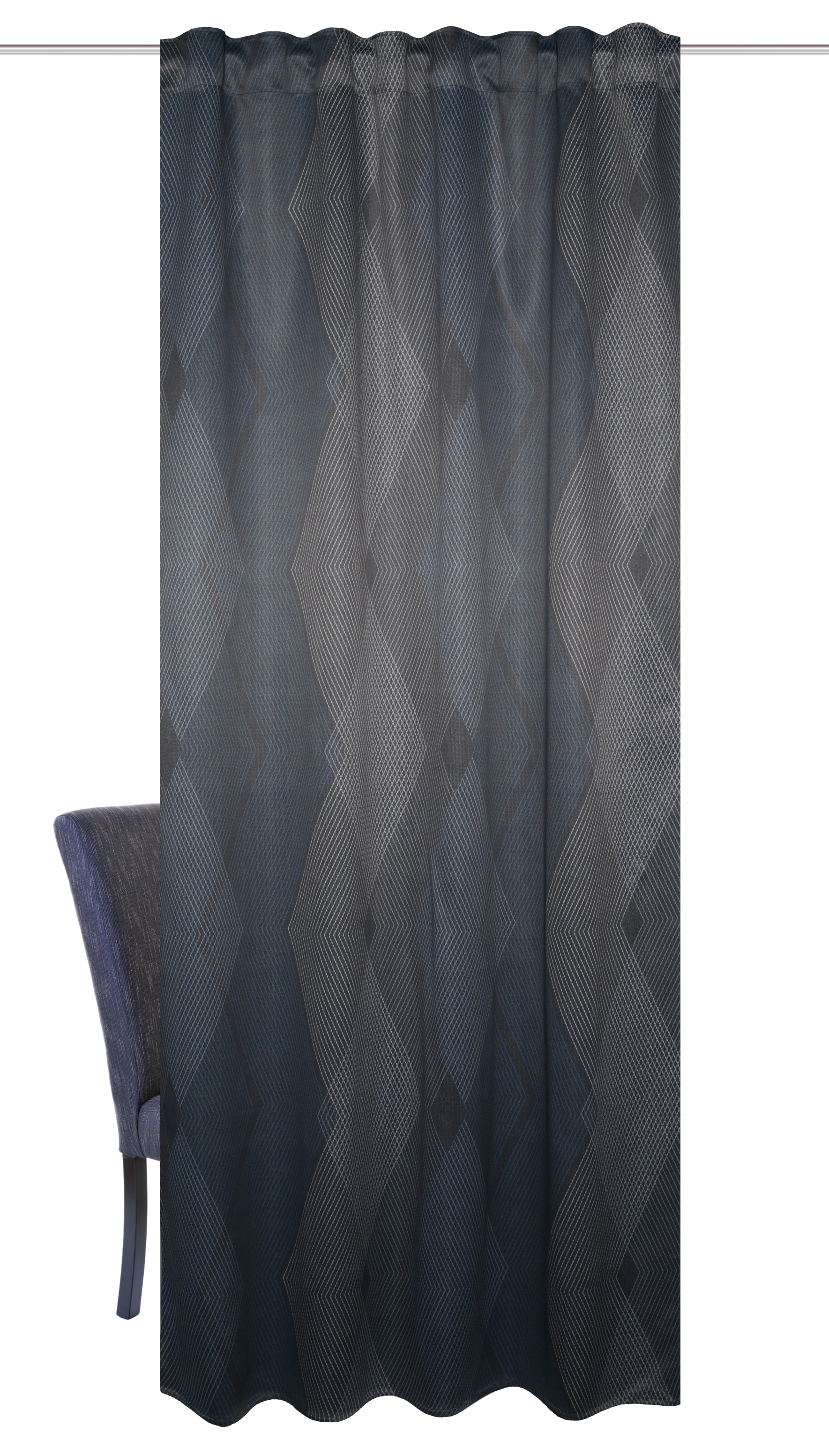 HOME WOHNIDEEN Vorhang »JARO« Multifunktionsband 1 Stk. tlg. Verdunklungsschal, bedruckt, Kombiband