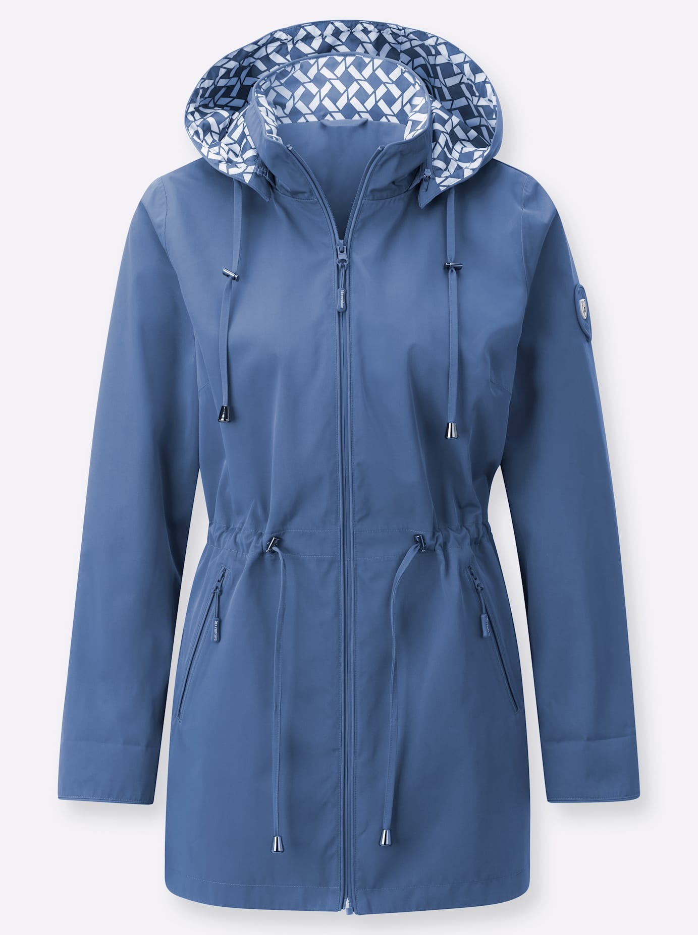 CASUAL LOOKS Functional Jacket Women's Denim Blue 54 2