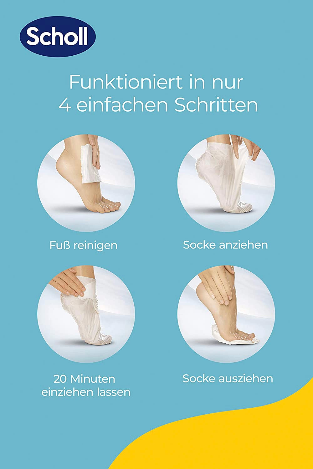 Scholl Fußmaske »ExpertCare«, mit Aloe intensiv | BAUR Vera Socken online in kaufen pflegend