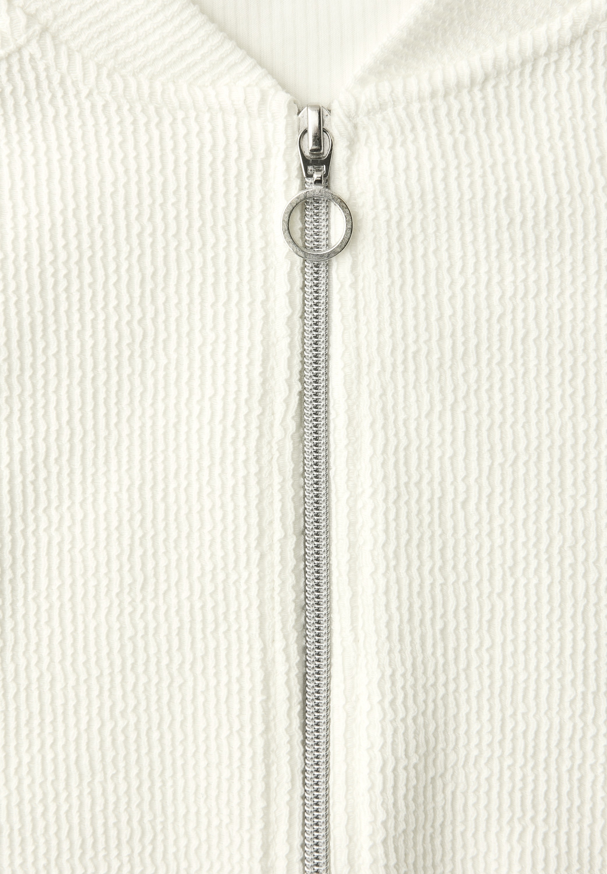 STREET ONE Blouson ohne Kapuze mit Zipper und Struktur