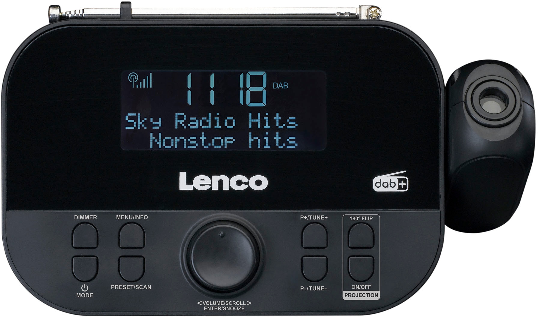 Lenco Digitalradio (DAB+) »CR-615BK«