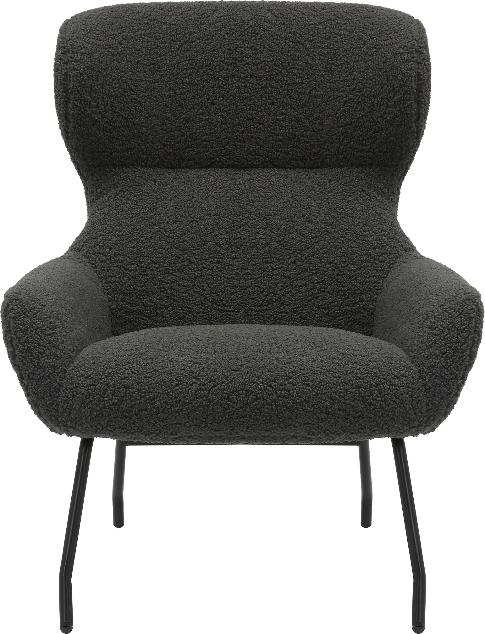 SalesFever Sessel, (Set, 2 St.), mit Bezug in Teddyfelloptik