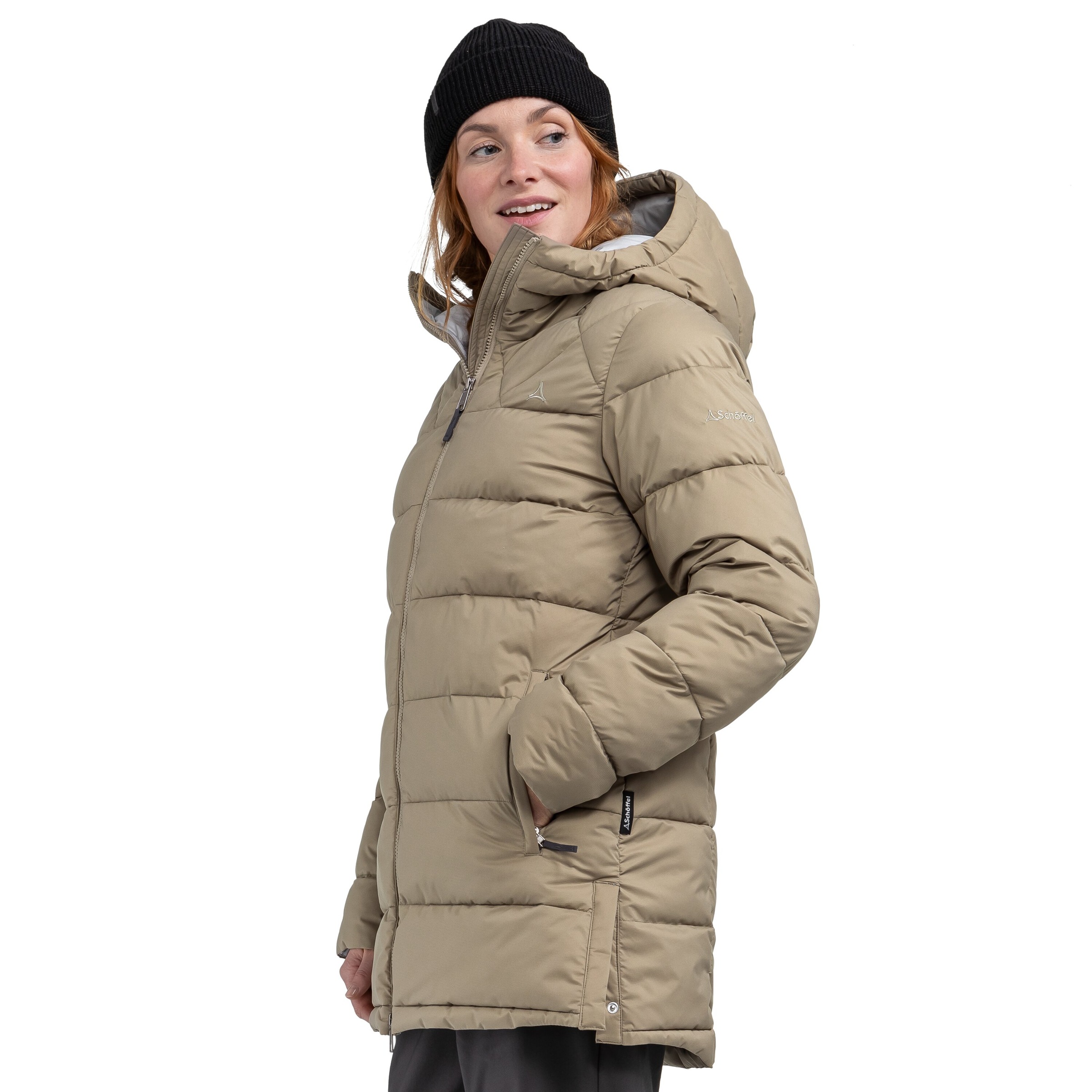Schöffel Funktionsparka »Insulated Parka Boston L«, mit Kapuze, Wasserabweisend