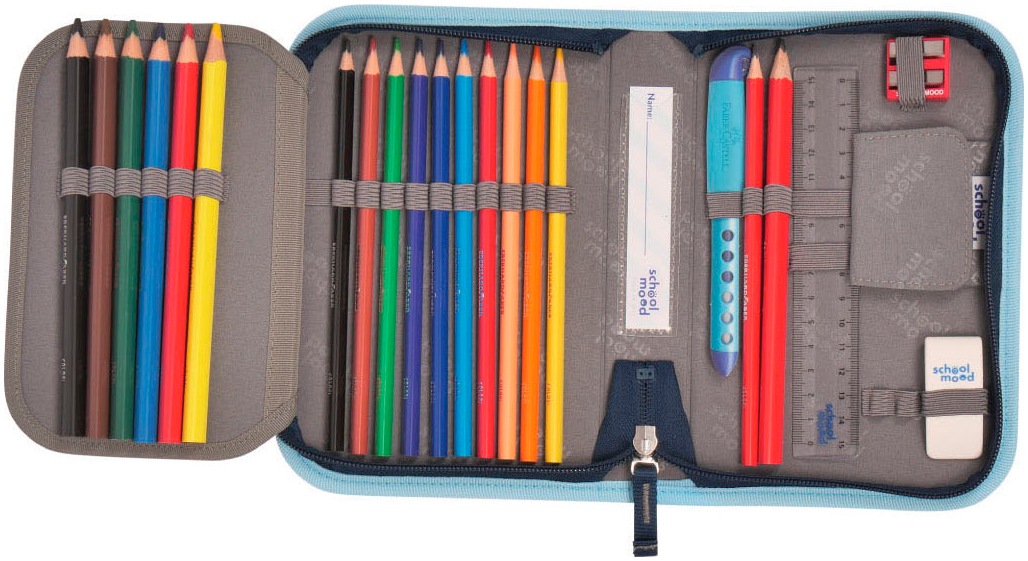 SCHOOL-MOOD® Schulranzen »Timeless Pro«, mit LED-Patchy