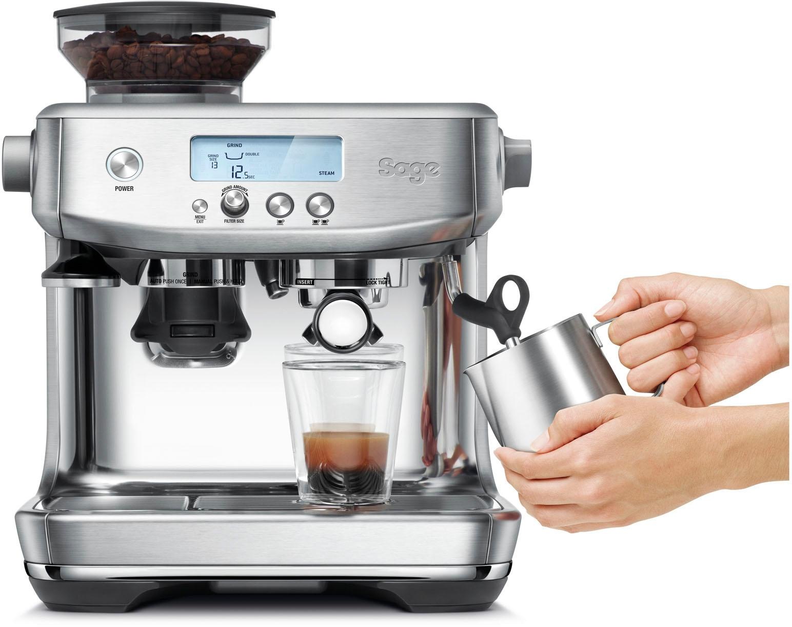 Sage Espressomaschine ""The Barista Pro, SES878BSS4EEU1"" Gebürstetes Edels günstig online kaufen