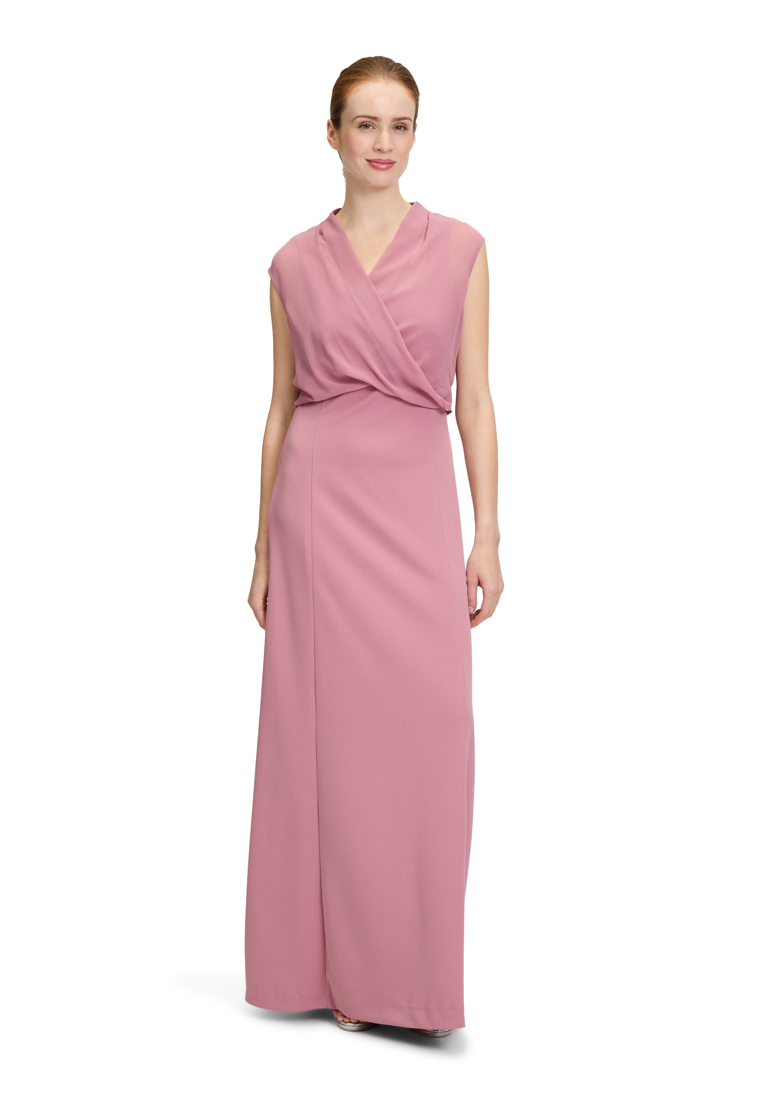 Vera Mont Abendkleid "Vera Mont Damen Abendkleid mit Raffung" Ohne Tasche M günstig online kaufen