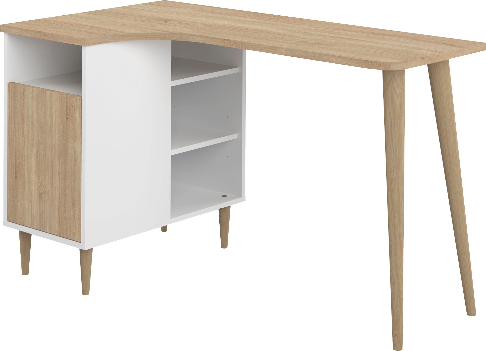 TemaHome Schreibtisch »NOOK«, Eckschreibtisch platzsparender | BAUR kaufen