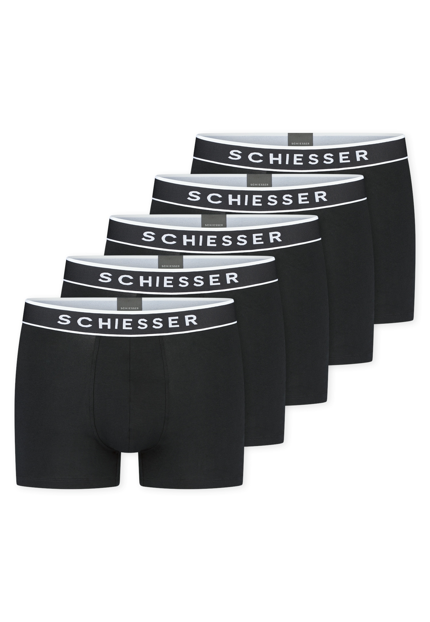 Schiesser Boxershorts "95/5 Multipacks", (5er Pack), Baumwollmischung, ohne günstig online kaufen