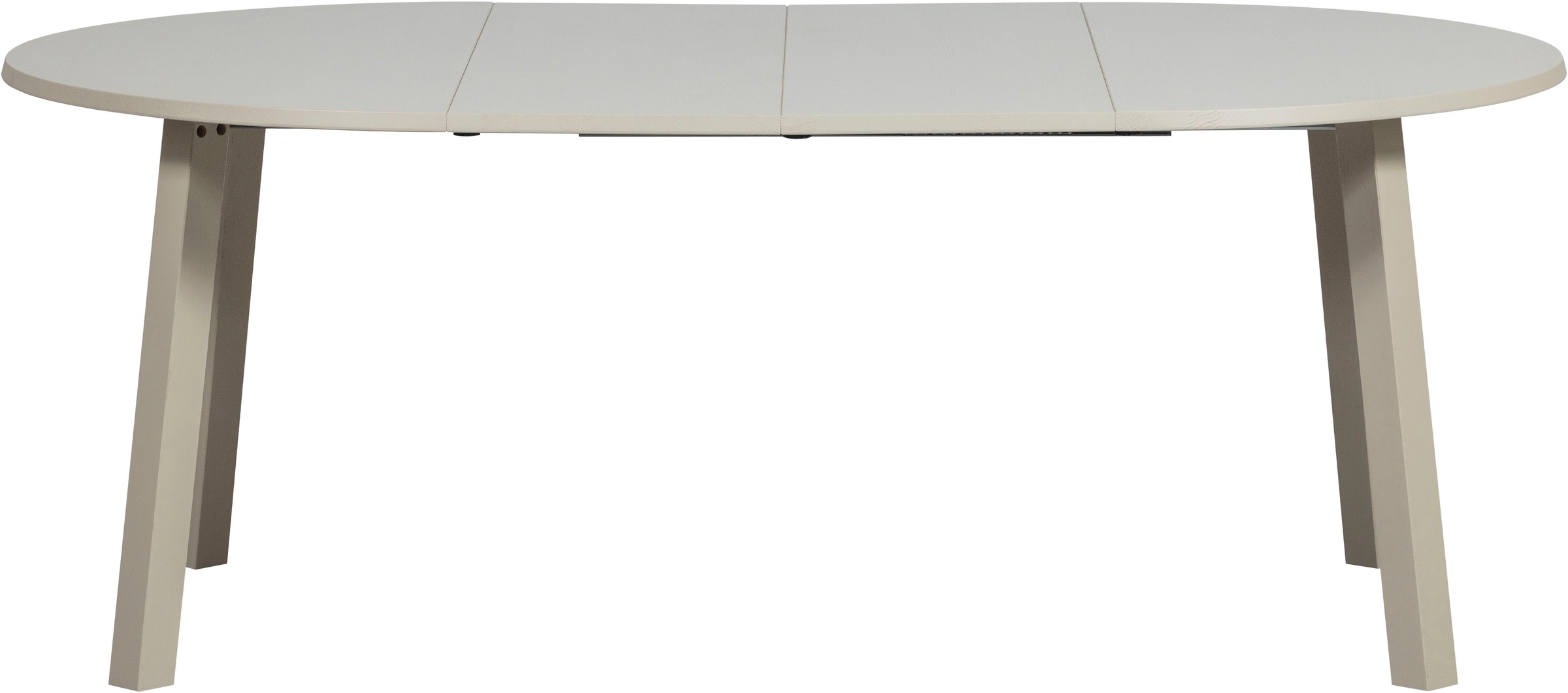 WOOOD Kulissentisch »Tablo mit FSC®-Mix Eichenholz ausziehbar, Ø 120 bis B 200 x H 75 cm« Ausziehbar von 120 bis 200 cm, Tragkraft 150 kg, sichtbare Maserung