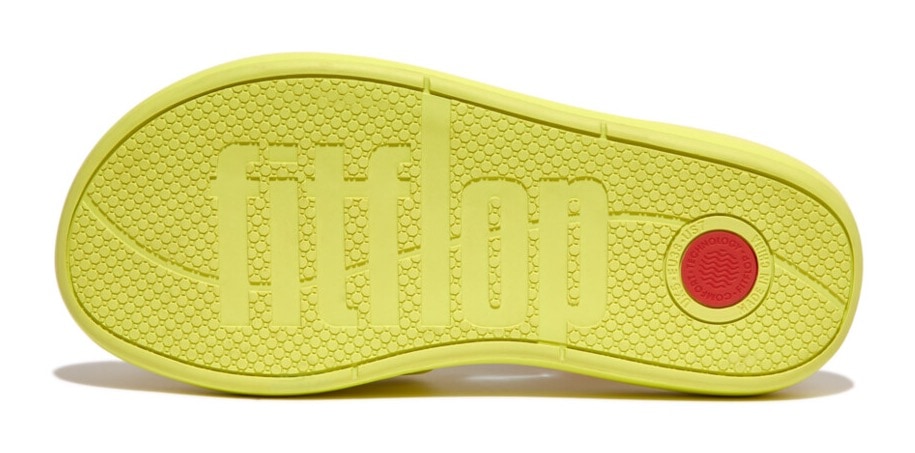 Fitflop Pantolette »IQUSHION D-LUXE PADDED LEATHER SLIDES«, Sommerschuh, Schlappen mit breiter Bandage