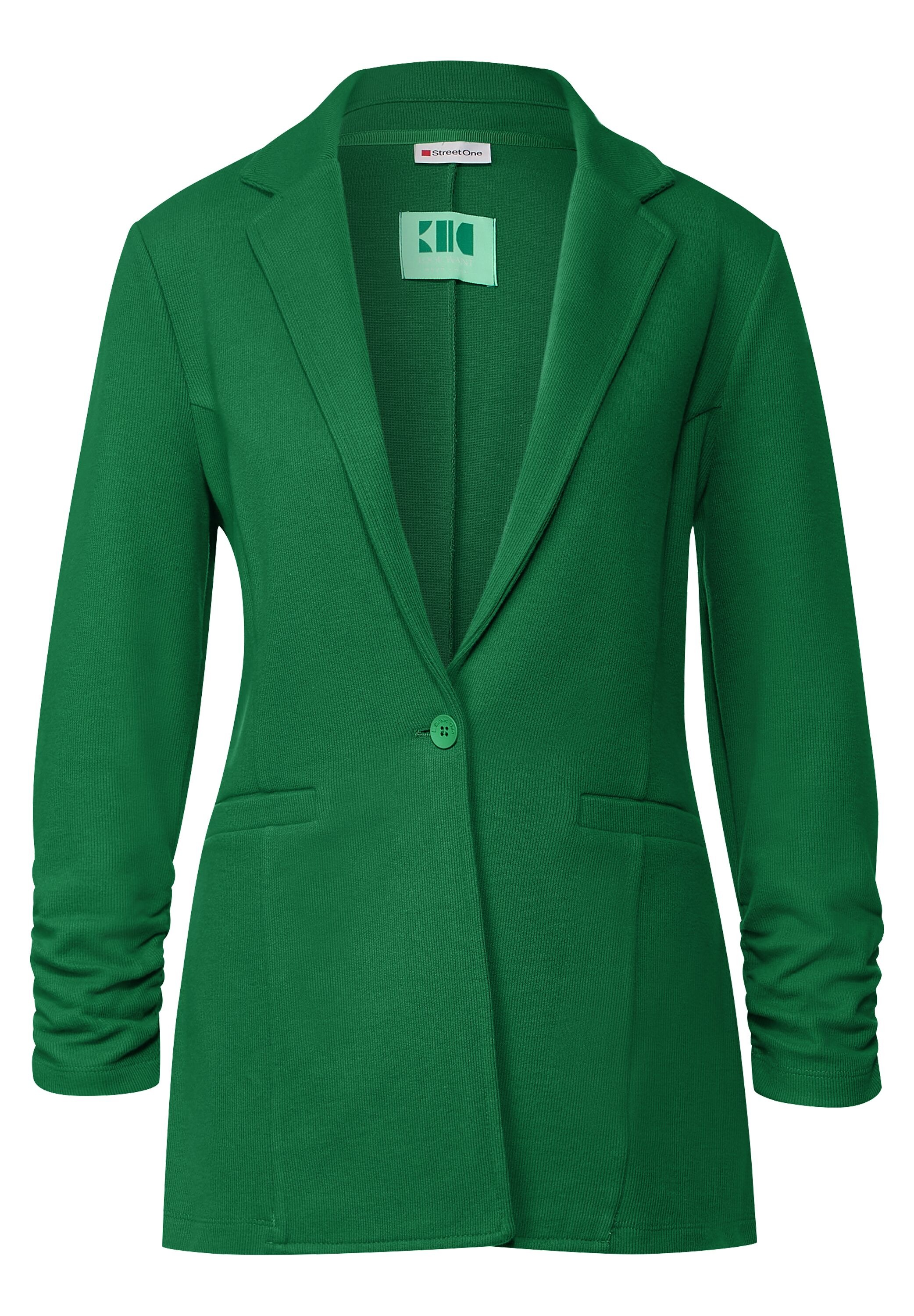 STREET ONE Longblazer, mit Knopf Details