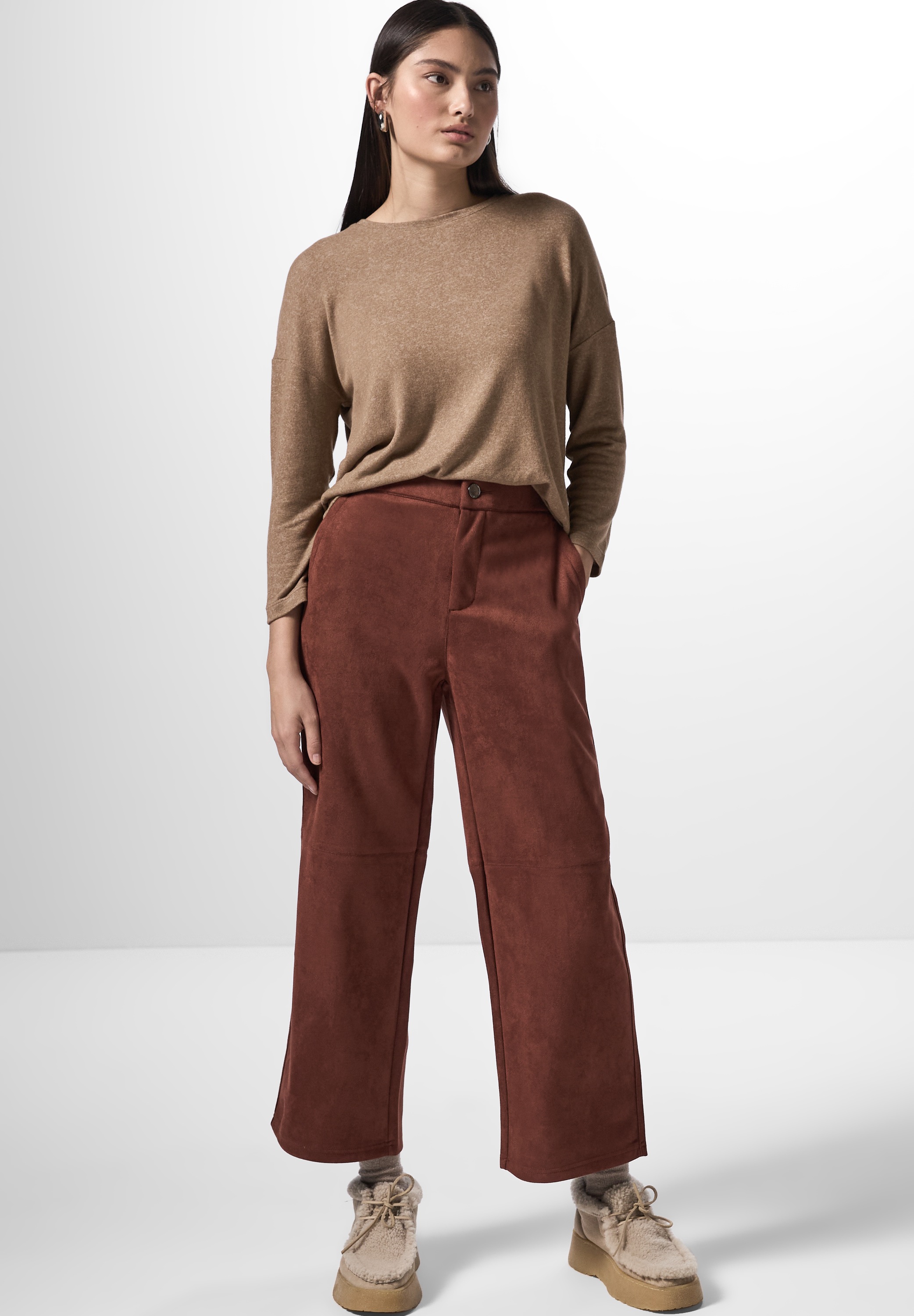 STREET ONE 3/4-Arm-Shirt, mit 3/4 Ärmeln