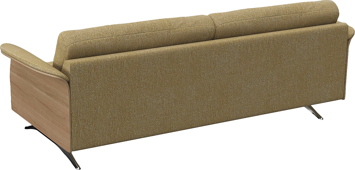 FLEXLUX 3-Sitzer »Glow, super bequem durch hochwertigem Sitzaufbau mit Federkern«, Modernes skandinavisches Design
